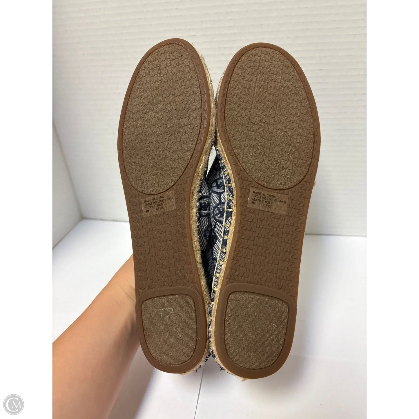 Shoes Designer By Michael Kors In Blue, Size: 9