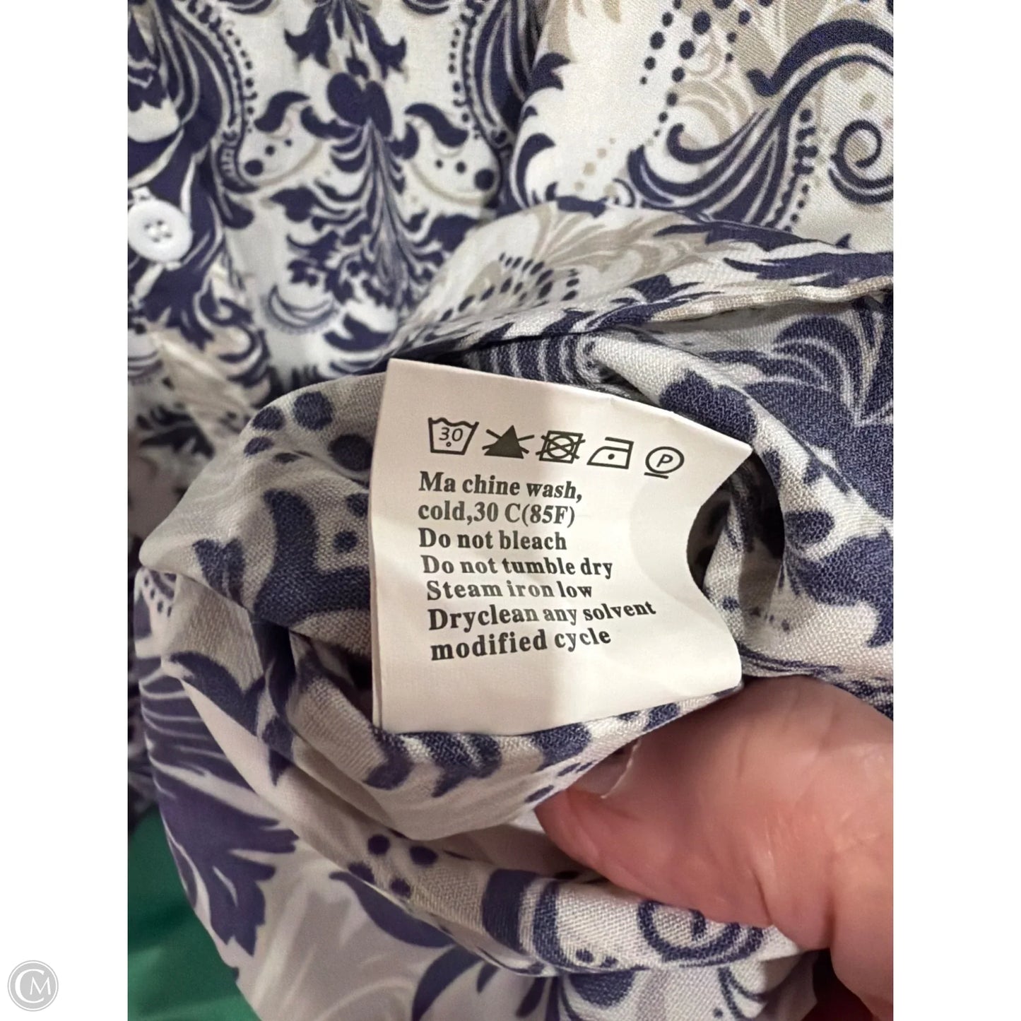 Top Long Sleeve By Clothes Mentor In Purple, Size: Xl