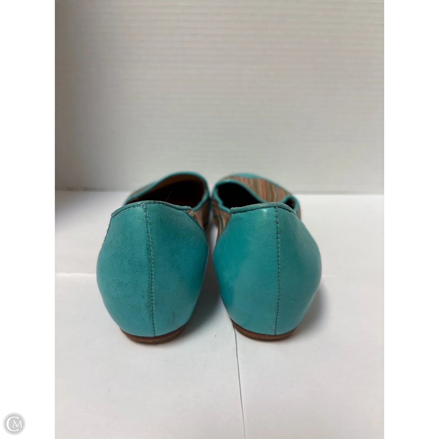 Shoes Flats By Miz Mooz In Teal, Size: 7