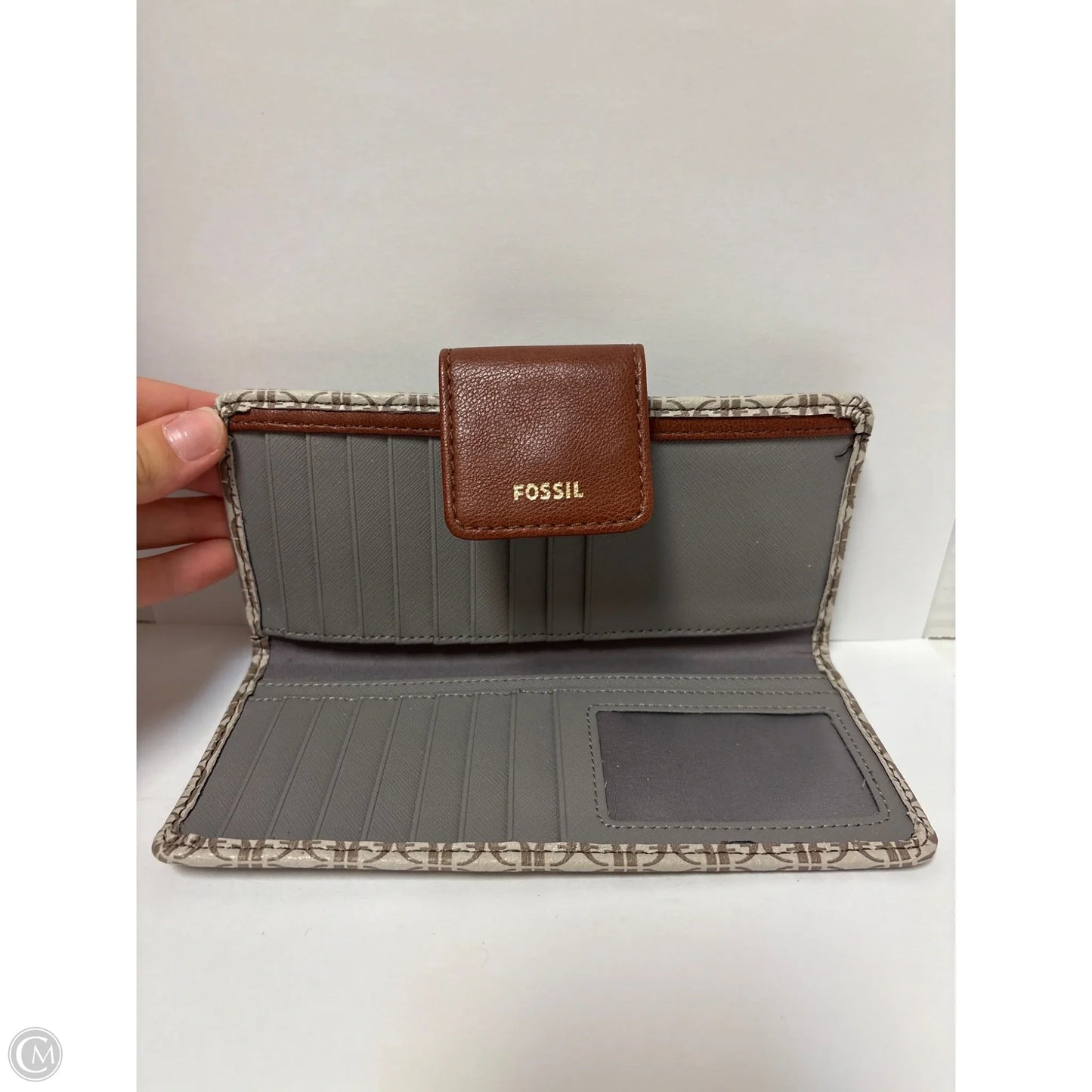 Wallet By Fossil, Size: Large
