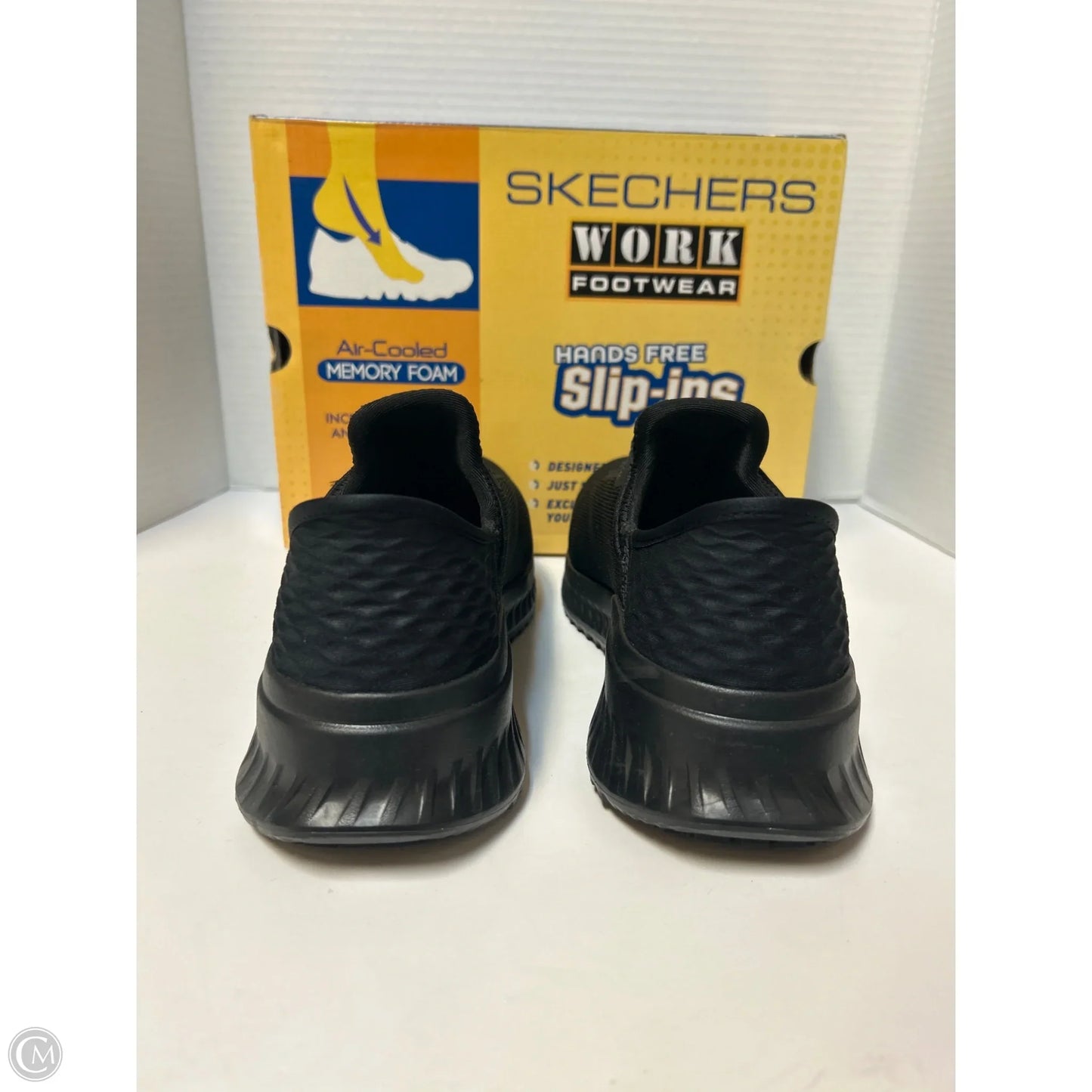 Shoes Flats By Skechers In Black, Size: 7.5