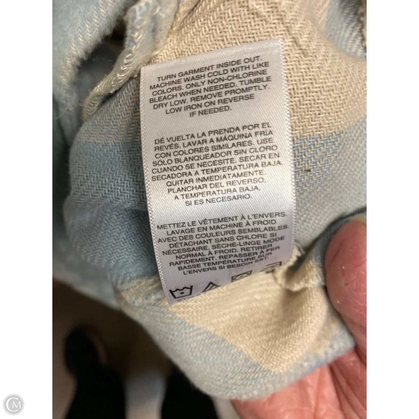 Coat Other By Kensie In Blue, Size: M