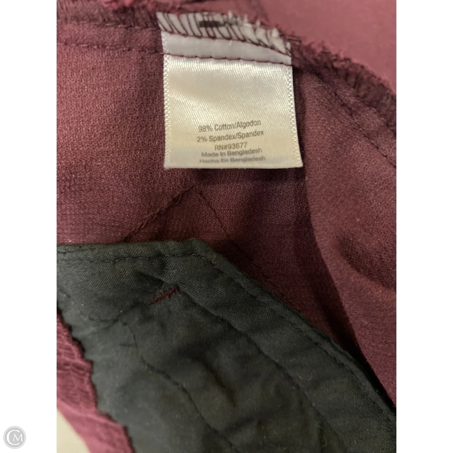 Blazer By St Johns Bay In Purple, Size: M