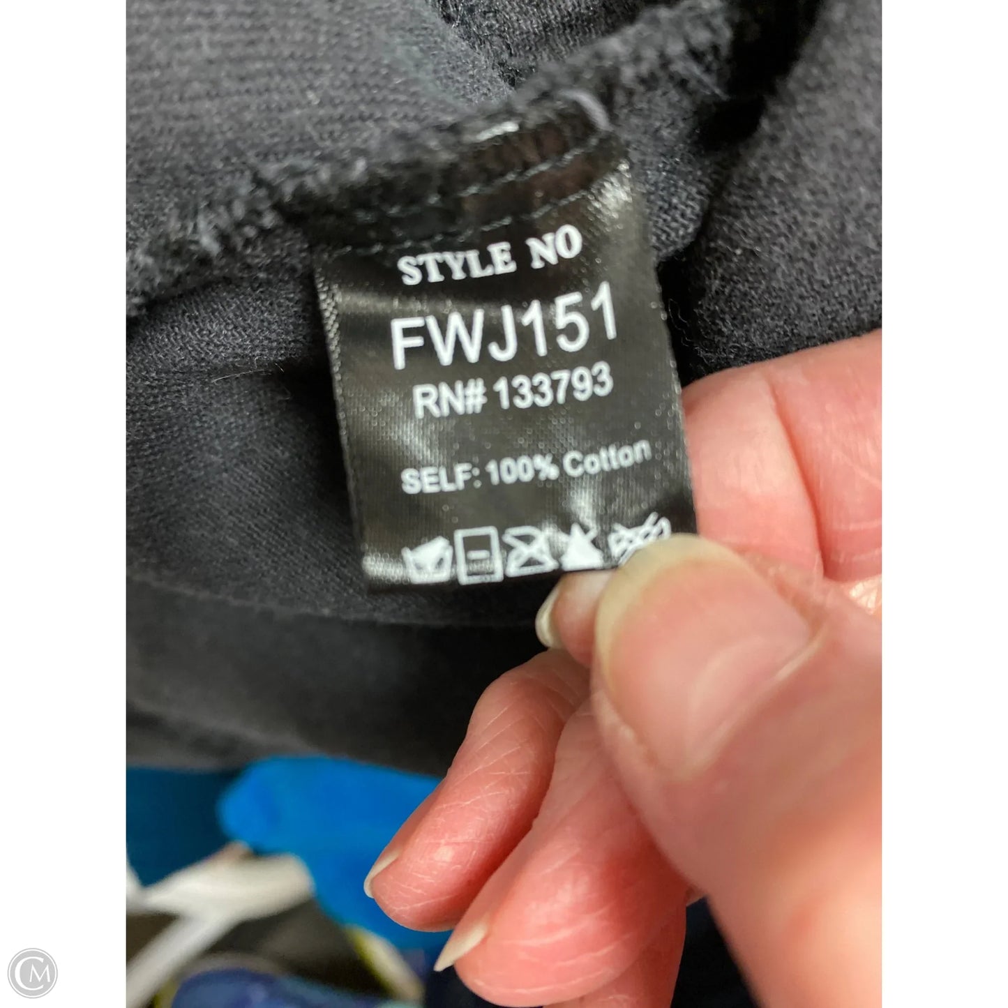 Jacket Denim By Pol In Black Denim, Size: L