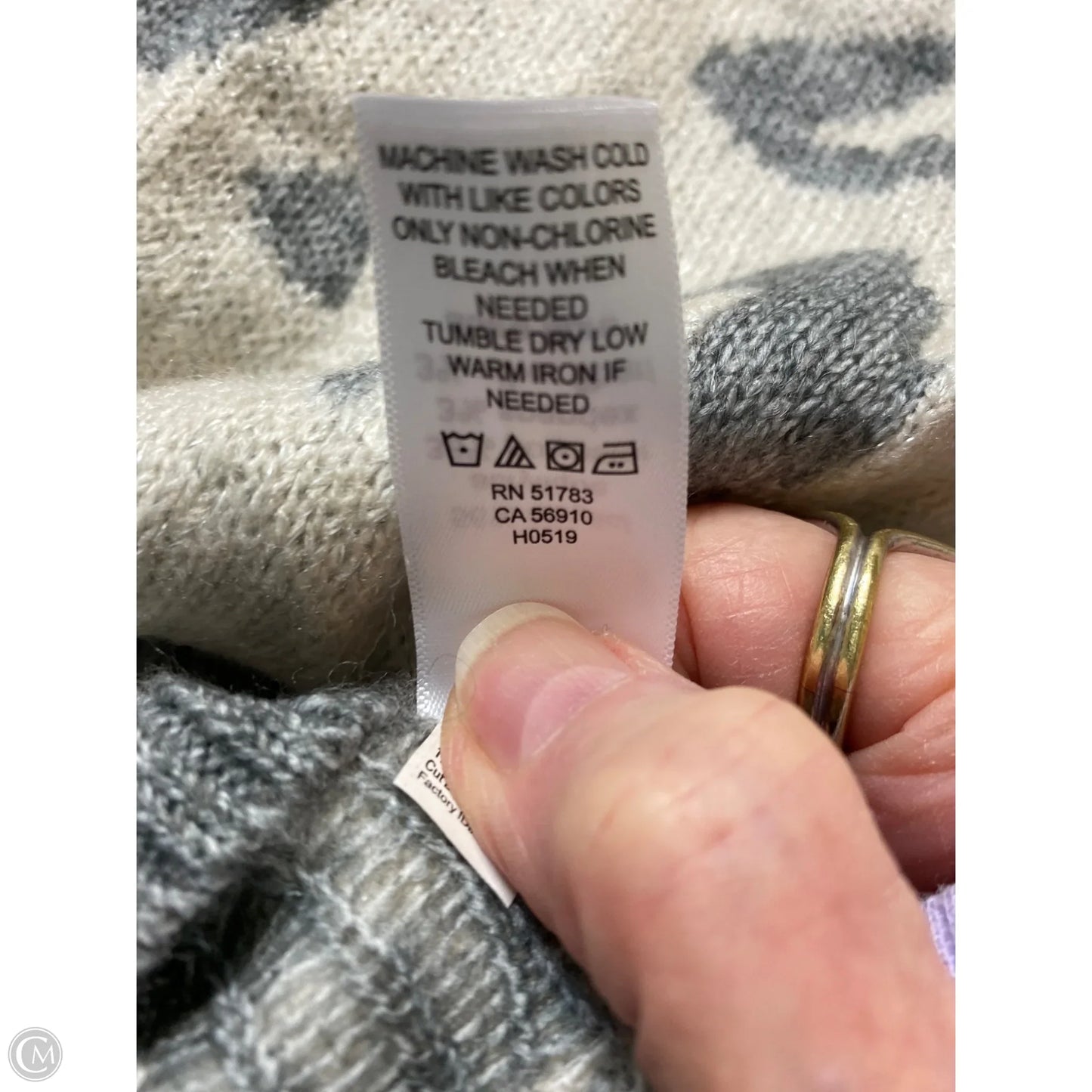 Sweater By Maurices In Grey, Size: M