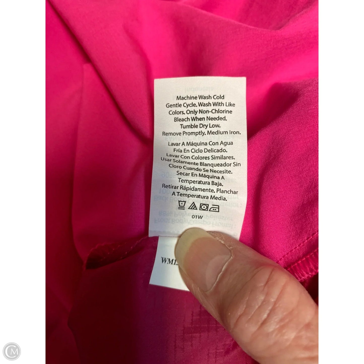 Athletic Jacket By Avia In Pink, Size: S