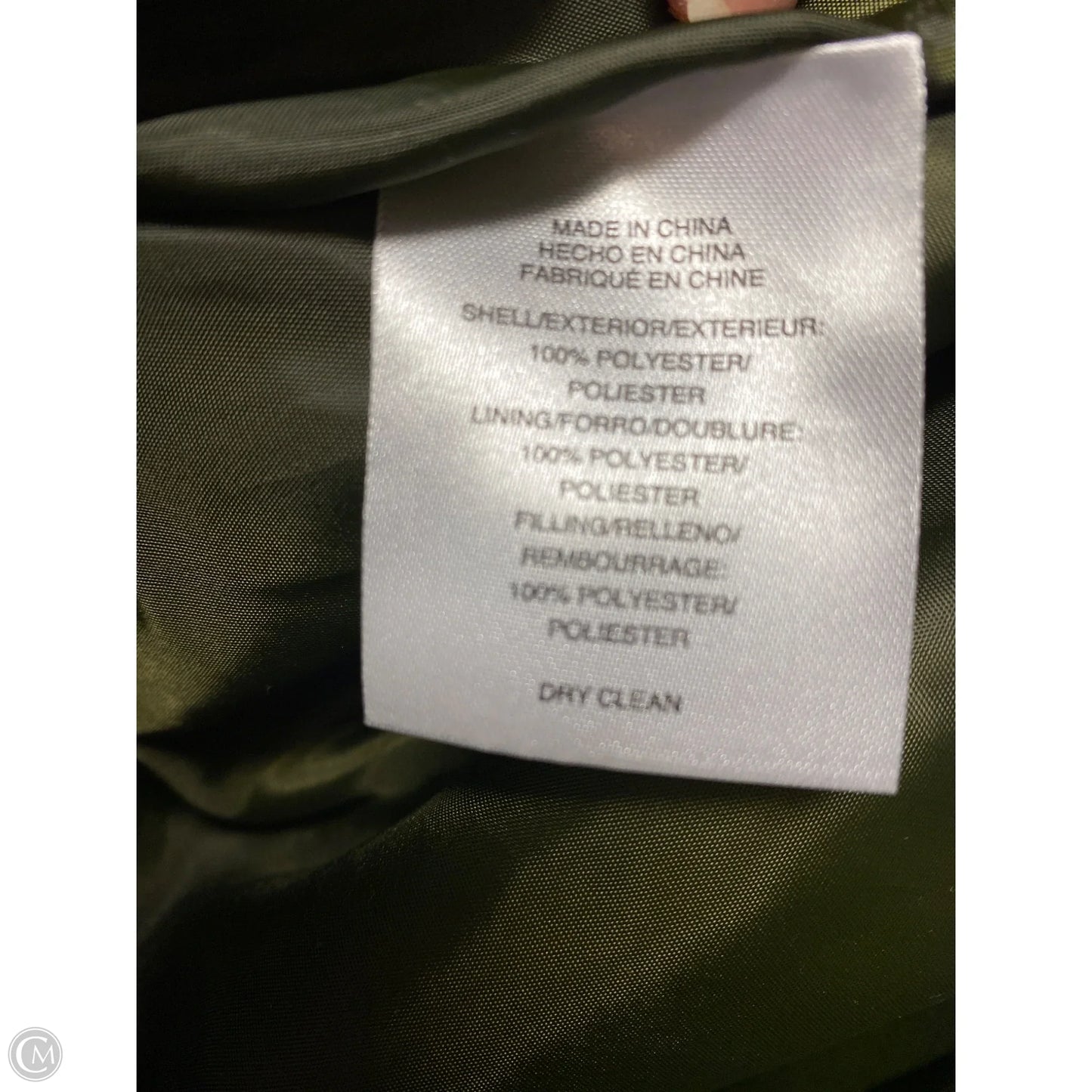 Coat Other By Jones New York In Green, Size: M