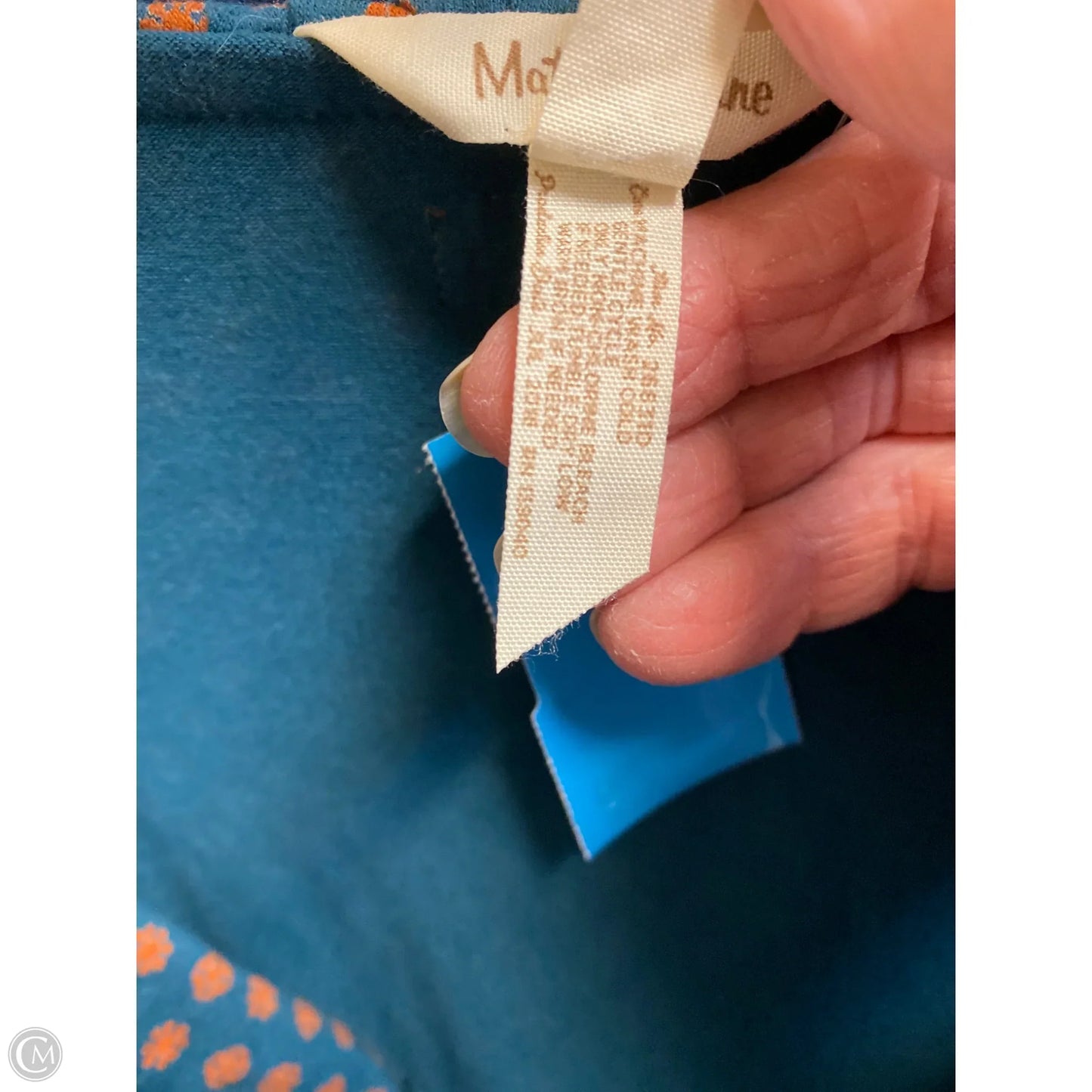 Dress Casual Maxi By Matilda Jane In Teal, Size: Xl