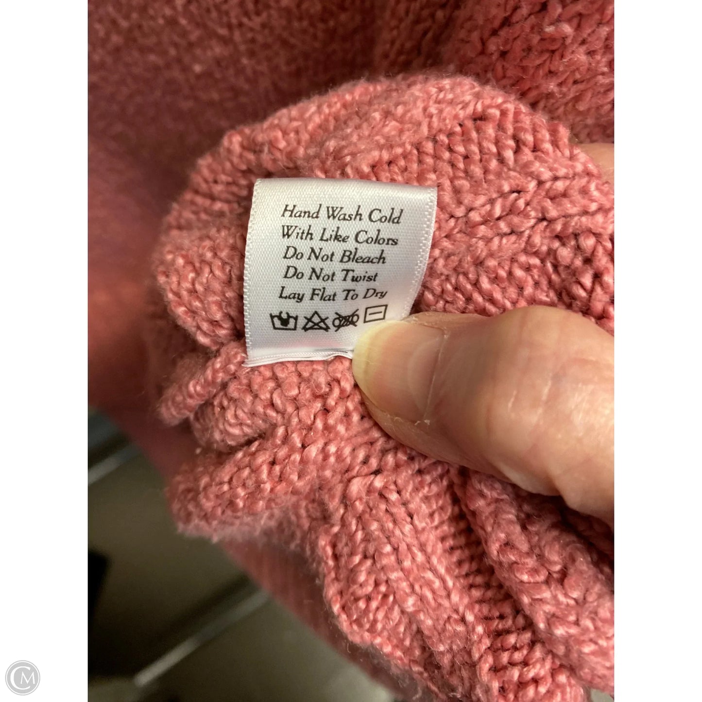 Sweater By Pink Lily In Pink, Size: S