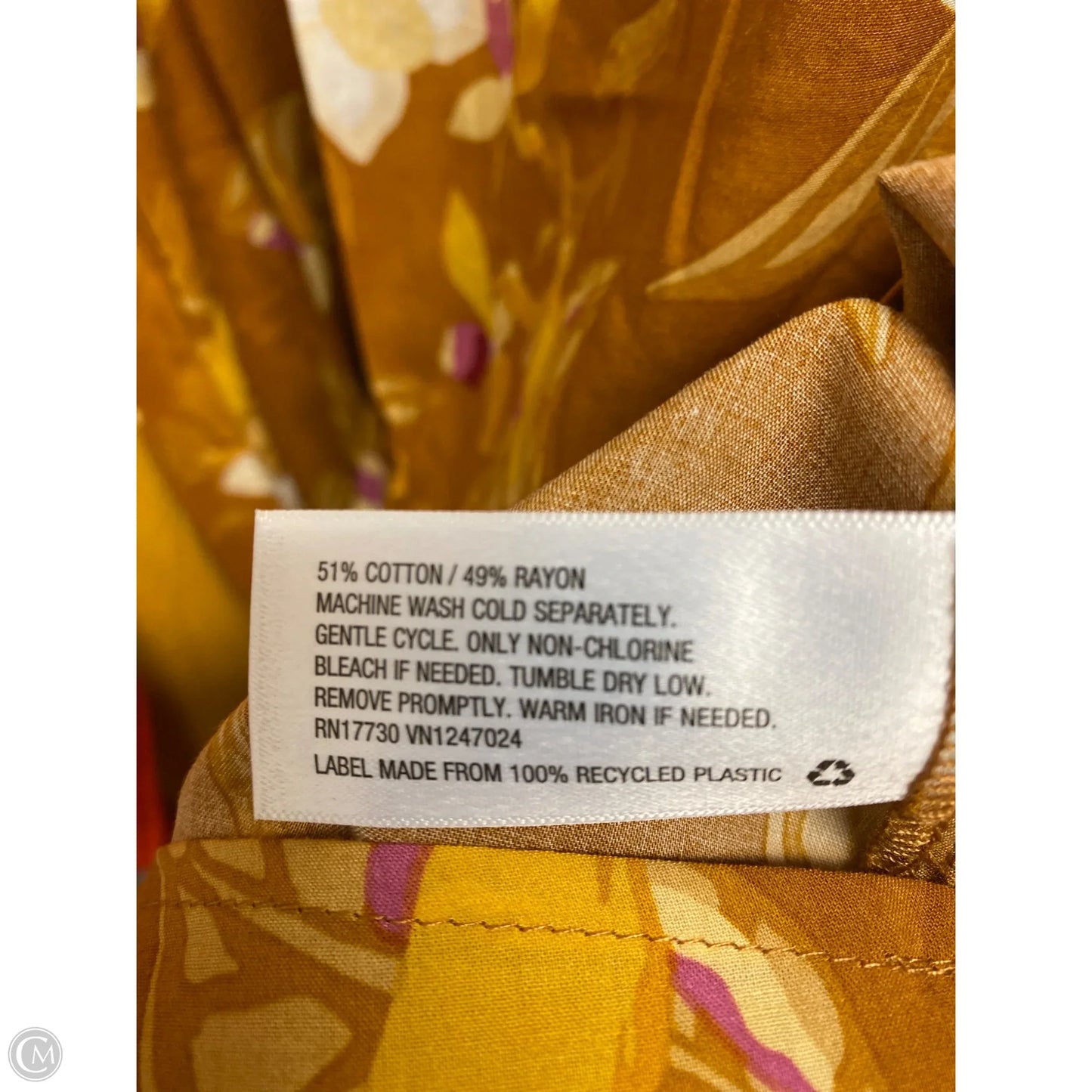 Top Long Sleeve By A New Day In Brown, Size: M