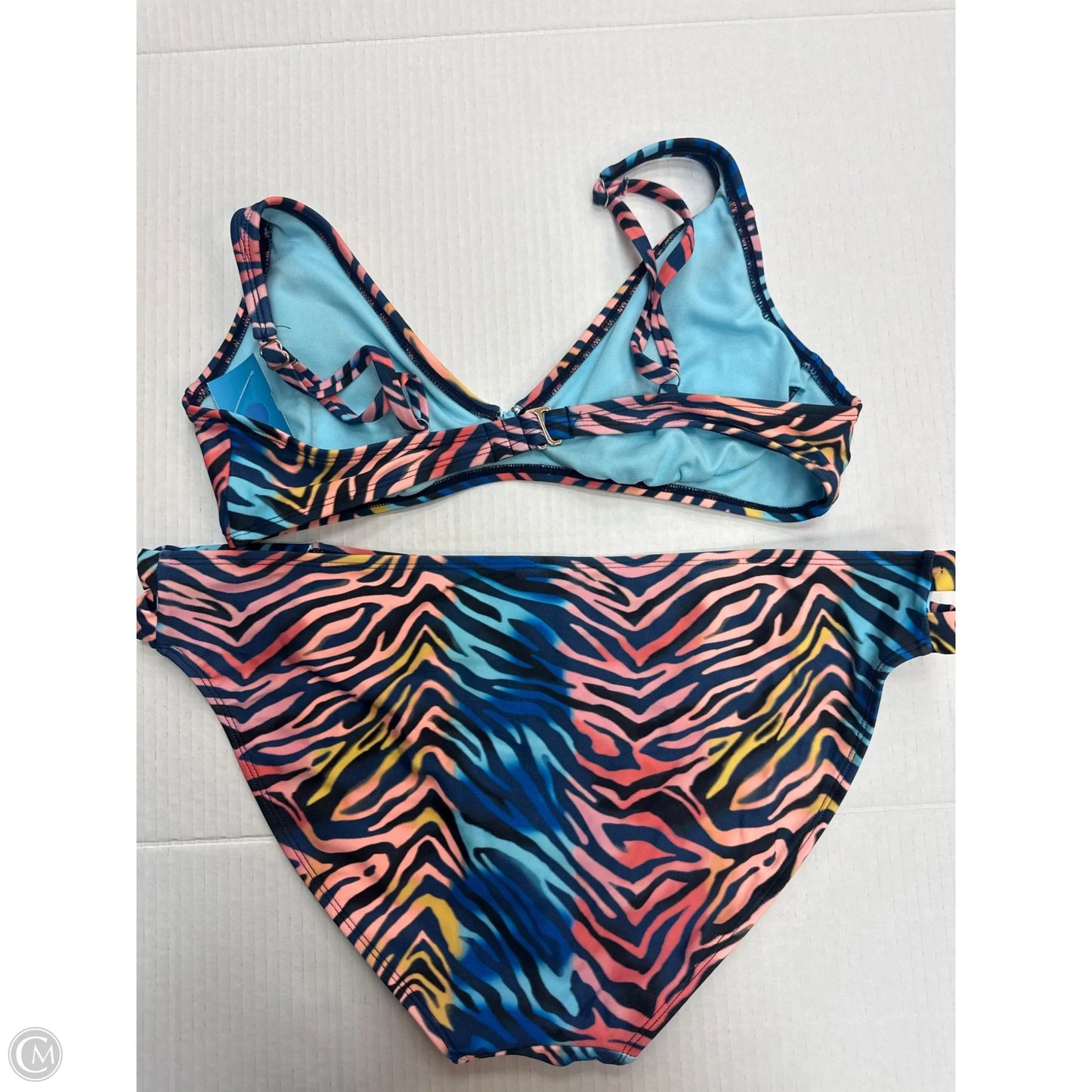 Swimsuit 2pc By No Boundaries In Blue, Size: Xl
