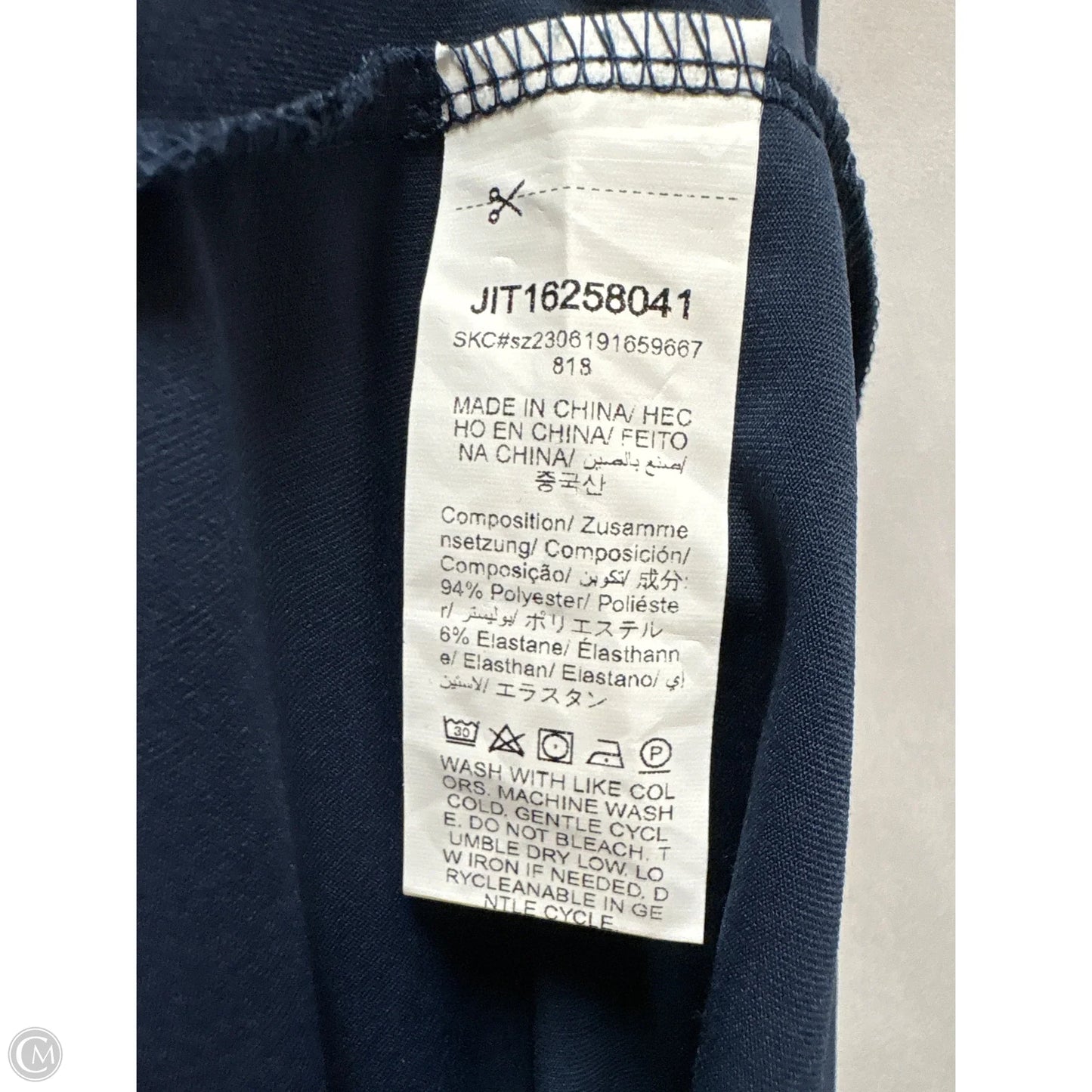 Dress Casual Maxi By Shein In Navy, Size: L