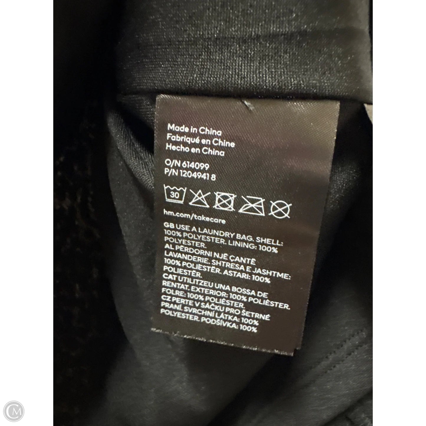 Dress Casual Midi By H&m In Green, Size: Xl