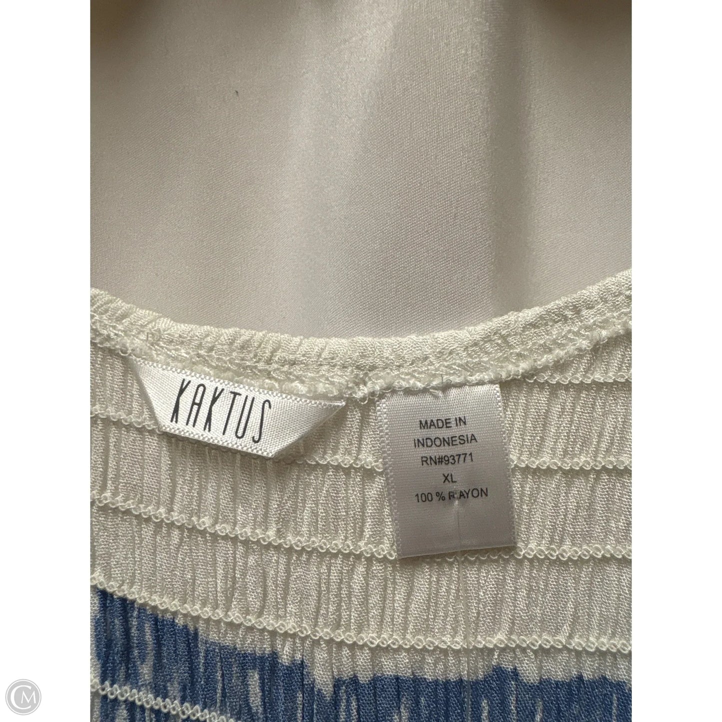 Dress Casual Maxi By Kaktus In White, Size: Xl