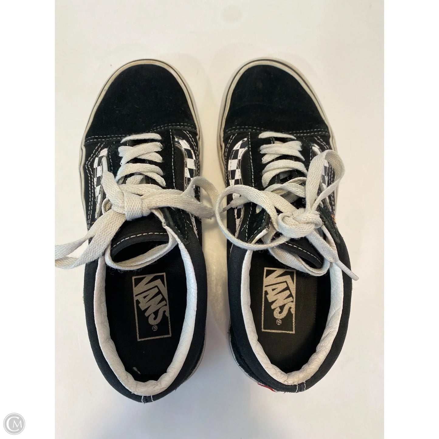 Shoes Sneakers By Vans In Black, Size: 8