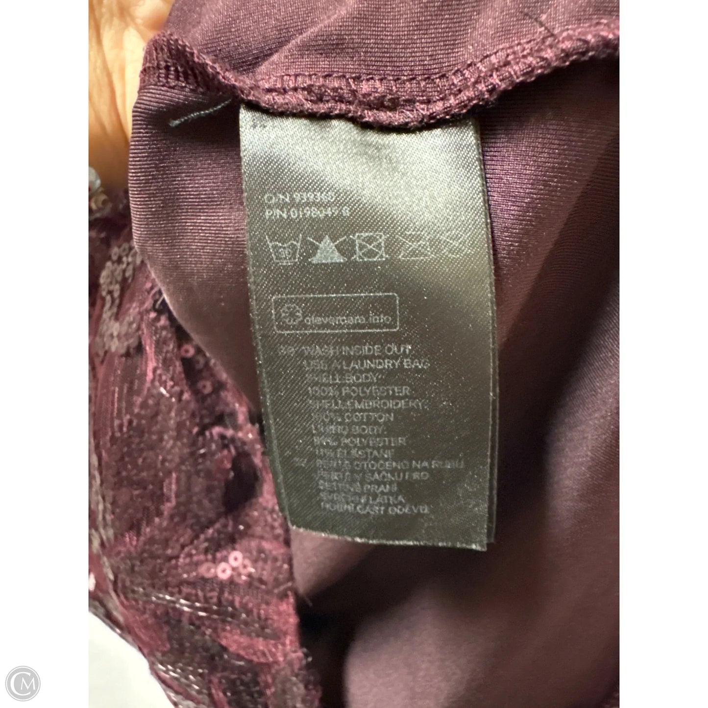 Dress Casual Short By H&m In Purple, Size: M