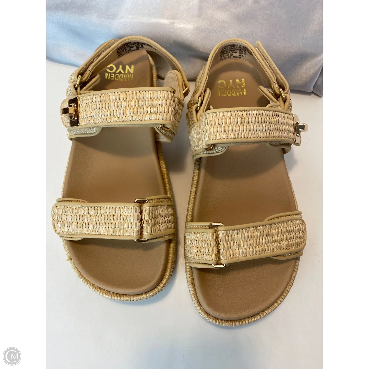 Sandals Flats By Madden Nyc In Cream, Size: 10