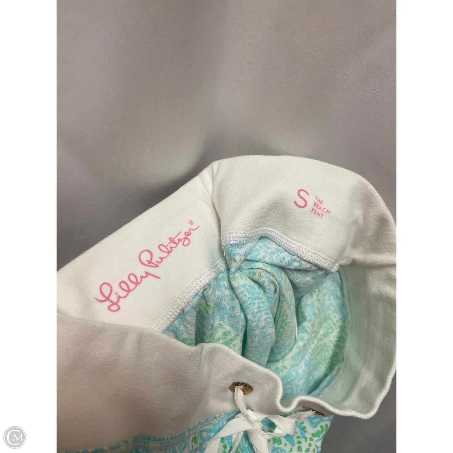 Pants Designer By Lilly Pulitzer In Blue & Green, Size: S
