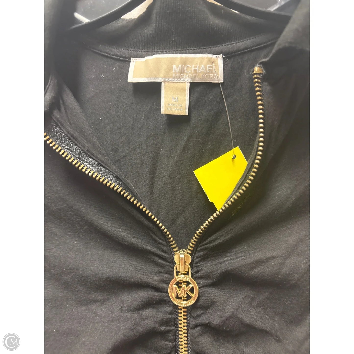 Top Short Sleeve By Michael By Michael Kors In Black, Size: M