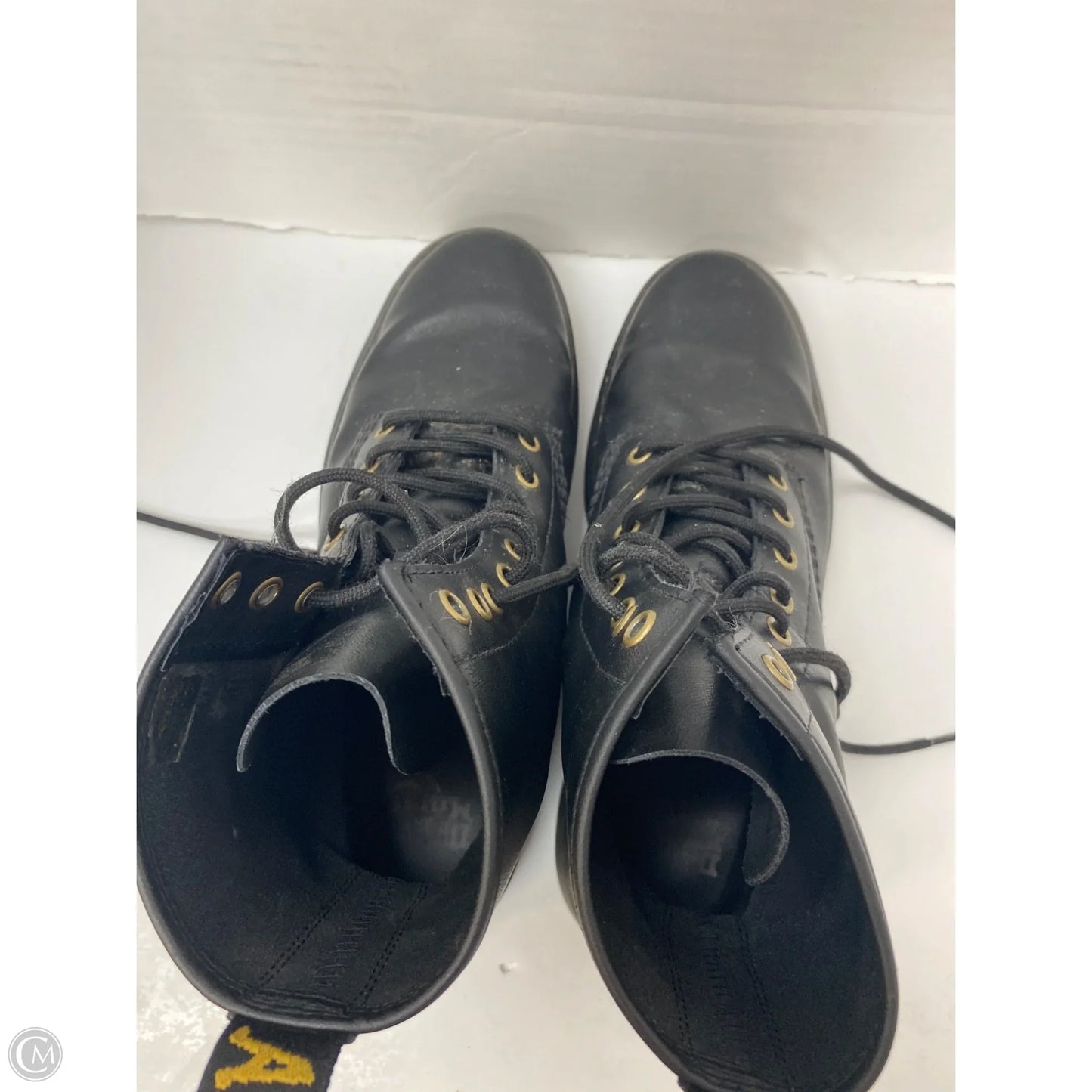 Boots Ankle Flats By Dr Martens In Black, Size: 8