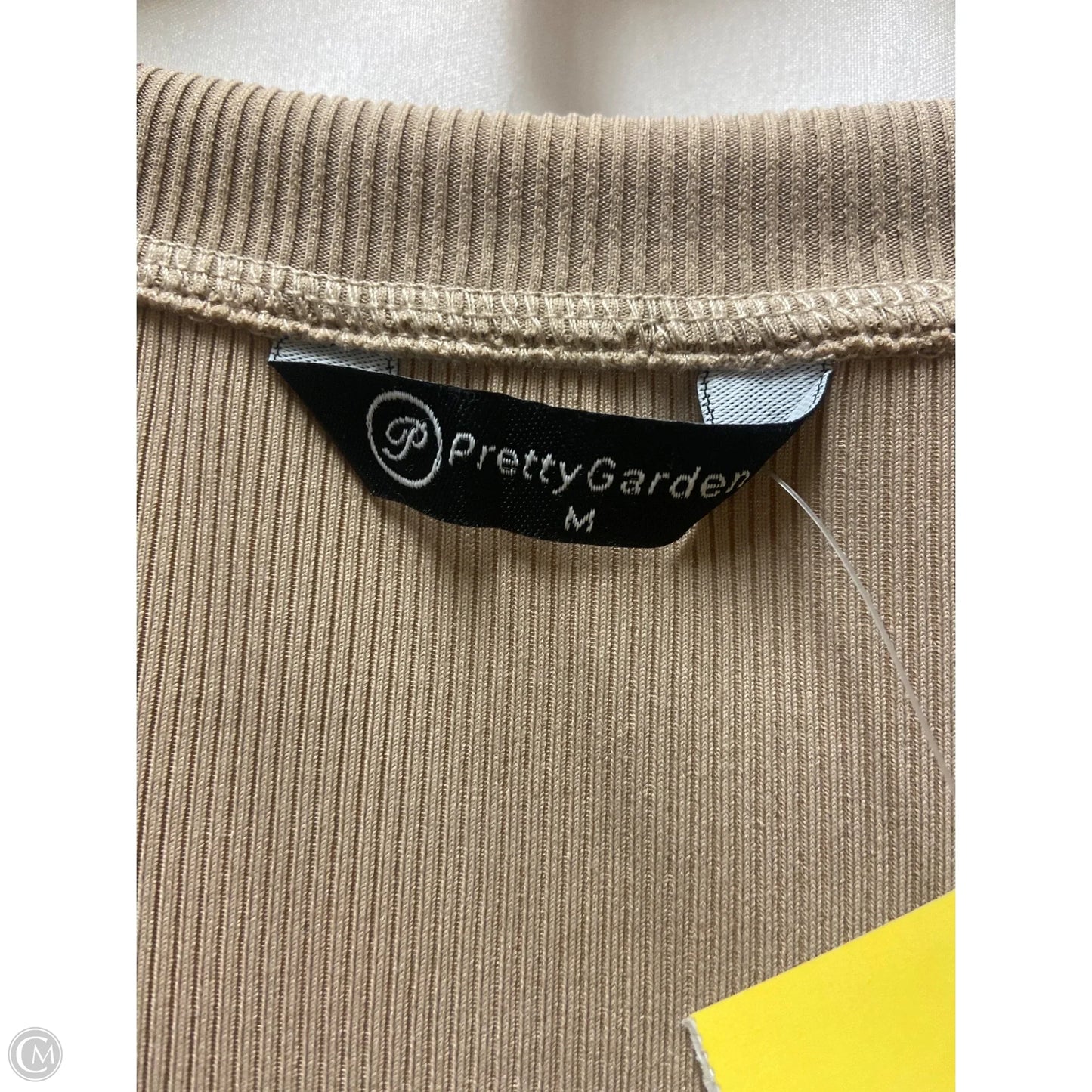 Top Sleeveless By Clothes Mentor In Brown, Size: M