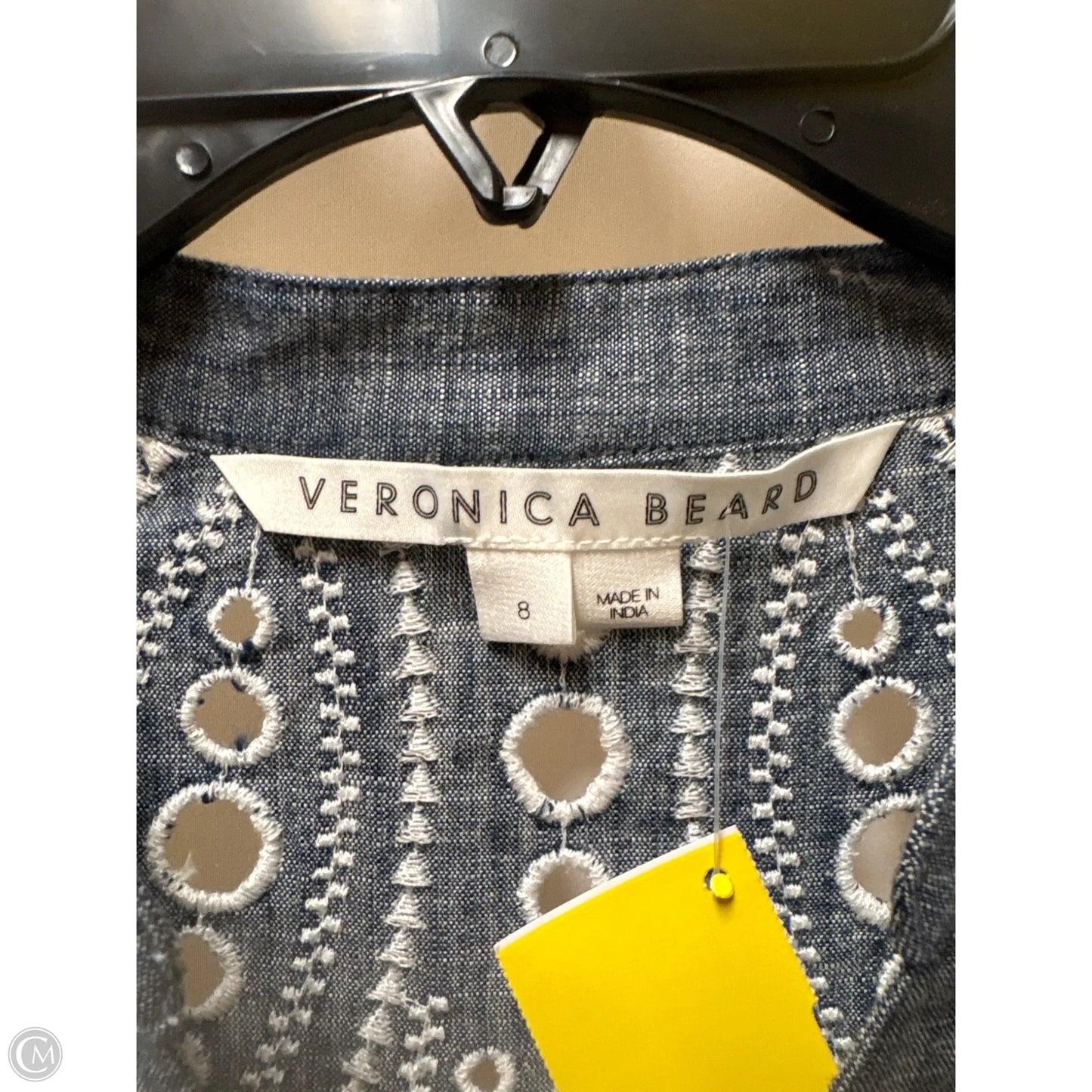 Dress Casual Midi By Veronica Beard In Blue, Size: M