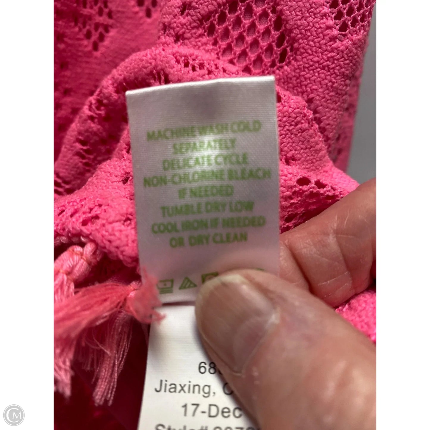 Top Sleeveless Designer By Lilly Pulitzer In Pink, Size: M