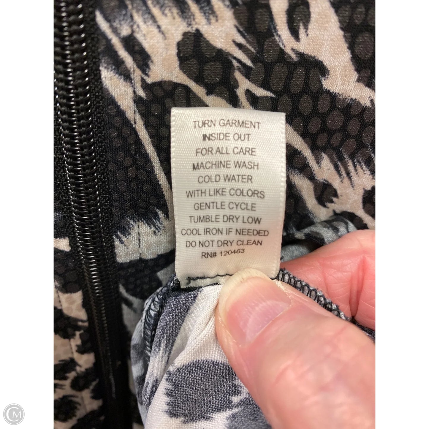 Athletic Fleece By Clothes Mentor In Animal Print, Size: M