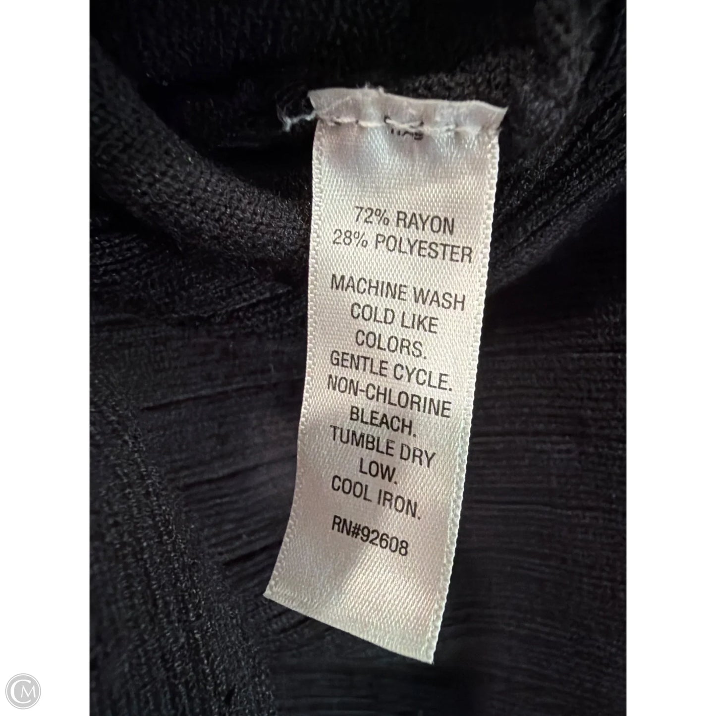 Cardigan By Passport In Black, Size: Xl