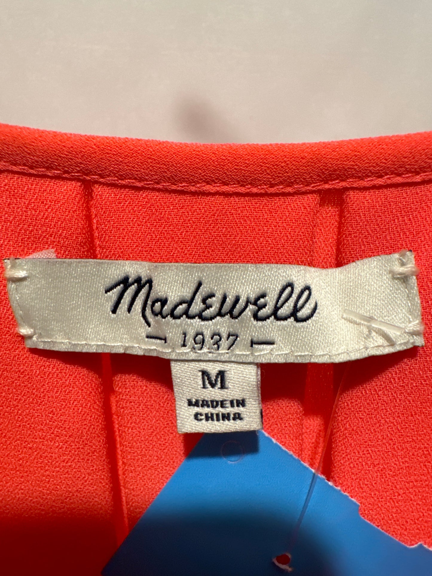 Dress Casual Midi By Madewell In Pink, Size: M