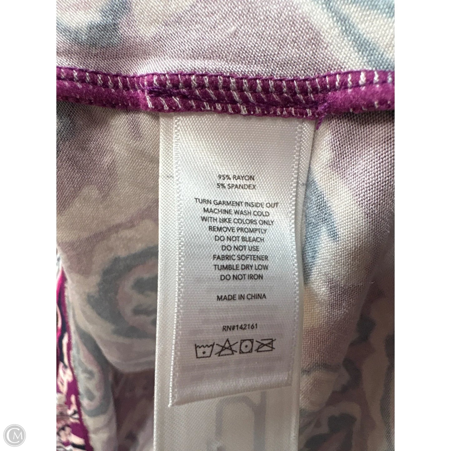 Top Short Sleeve By Lularoe In Purple, Size: S