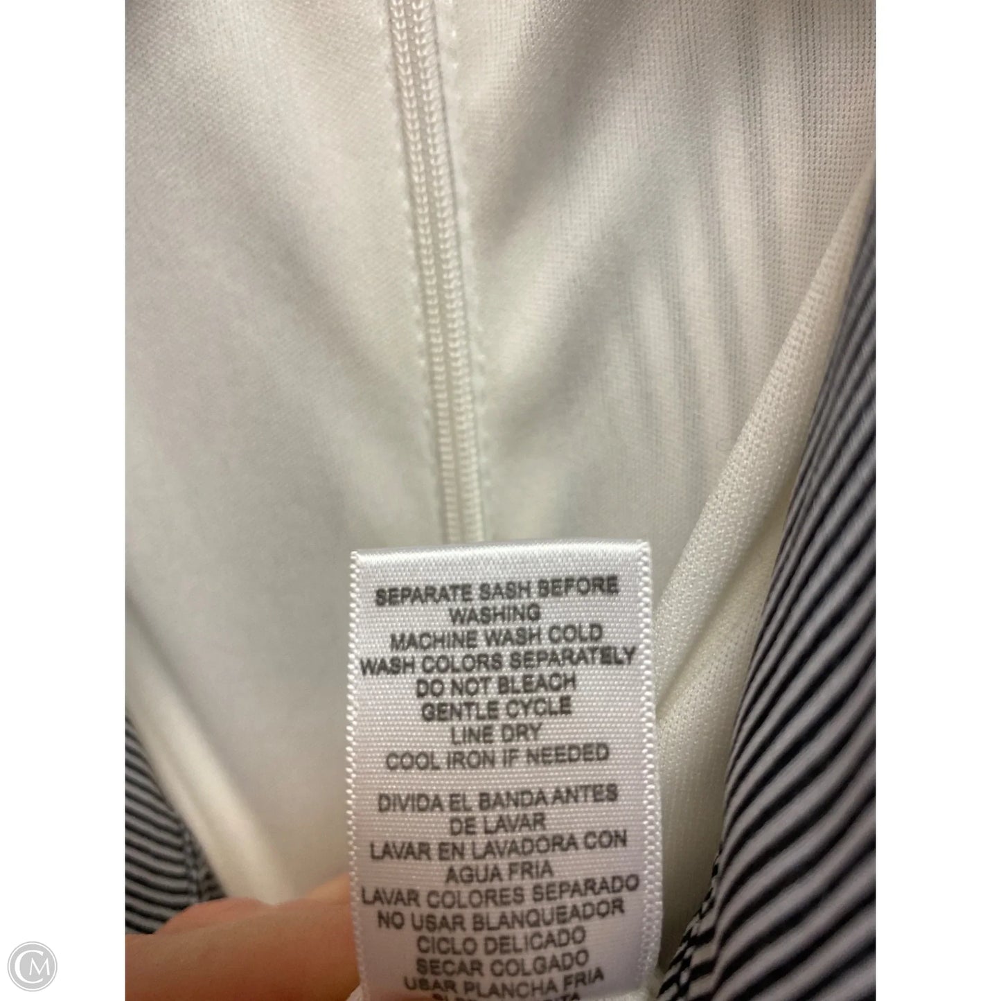 Jumpsuit By Gabby Skye In Black & White, Size: S