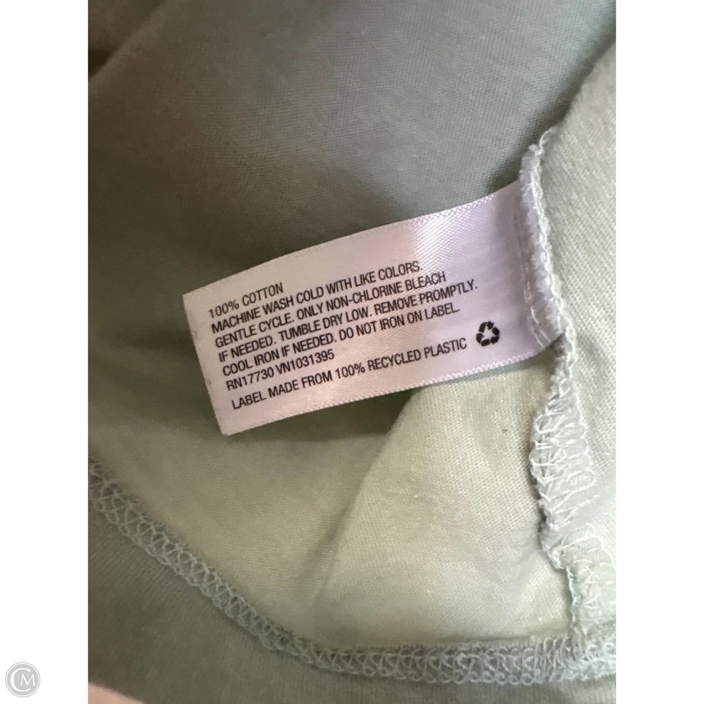 Top Short Sleeve By Universal Thread In Green, Size: M