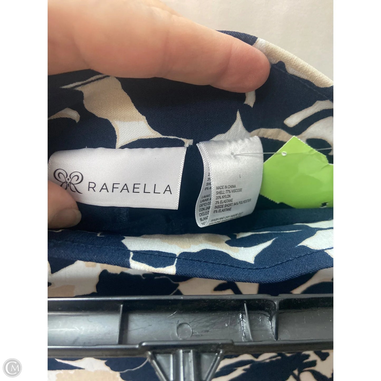 Skort By Rafaella In Blue, Size: L