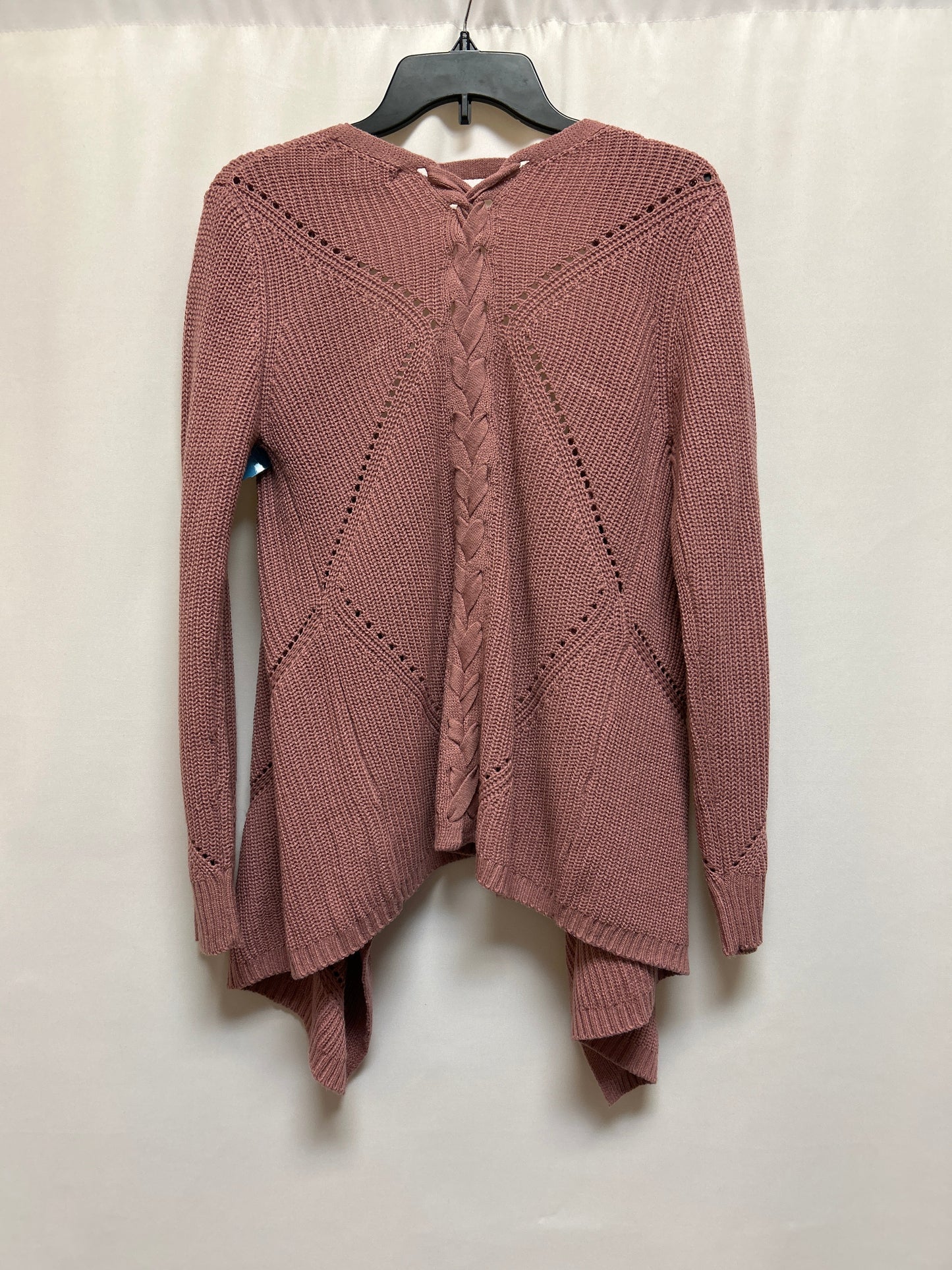 Sweater Cardigan By Pink Rose Size: S