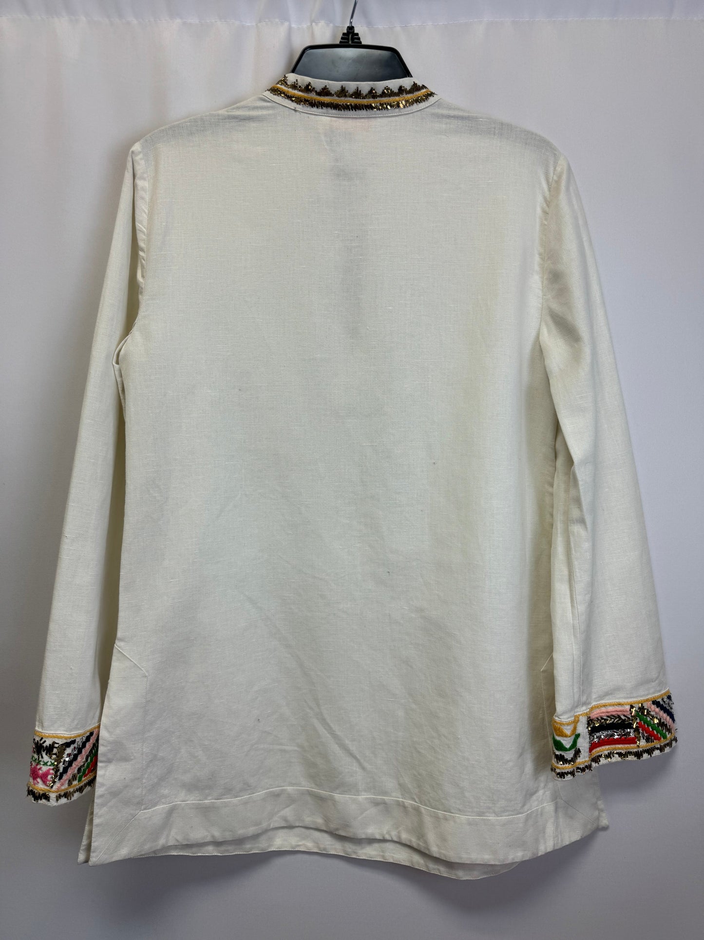 Tunic 3/4 Sleeve By Tory Burch Size: M (10)
