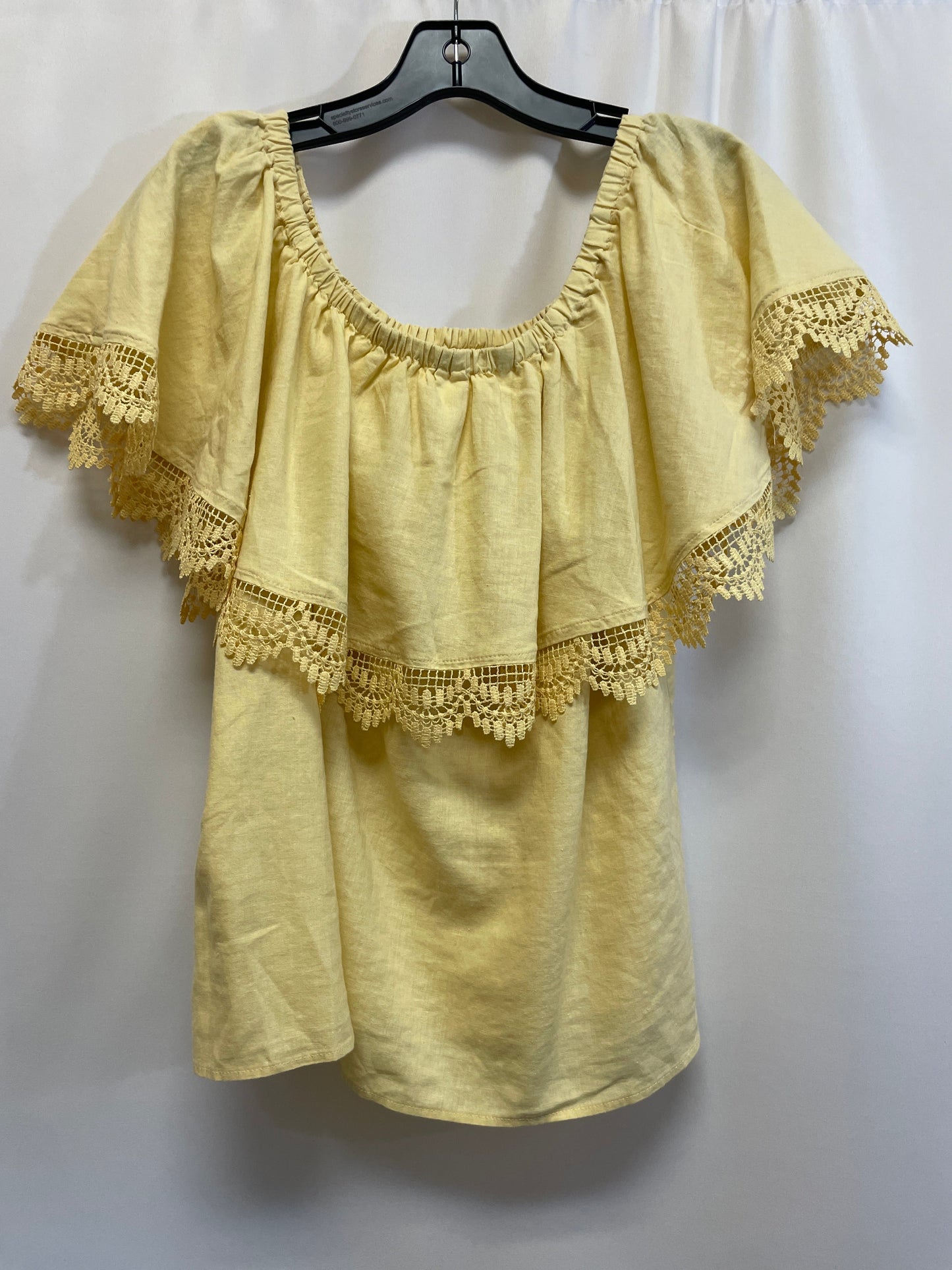 Top Short Sleeve By Cupio Size: L