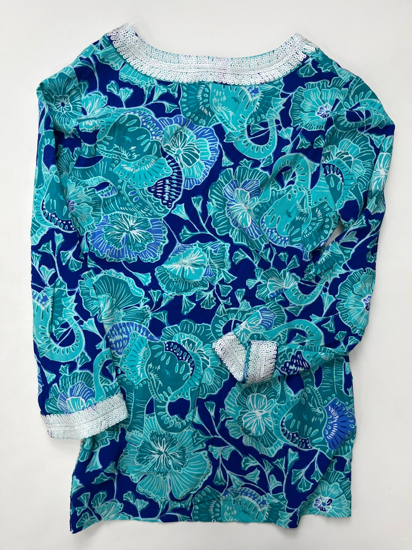 Tunic Long Sleeve By Lilly Pulitzer Size: Xs