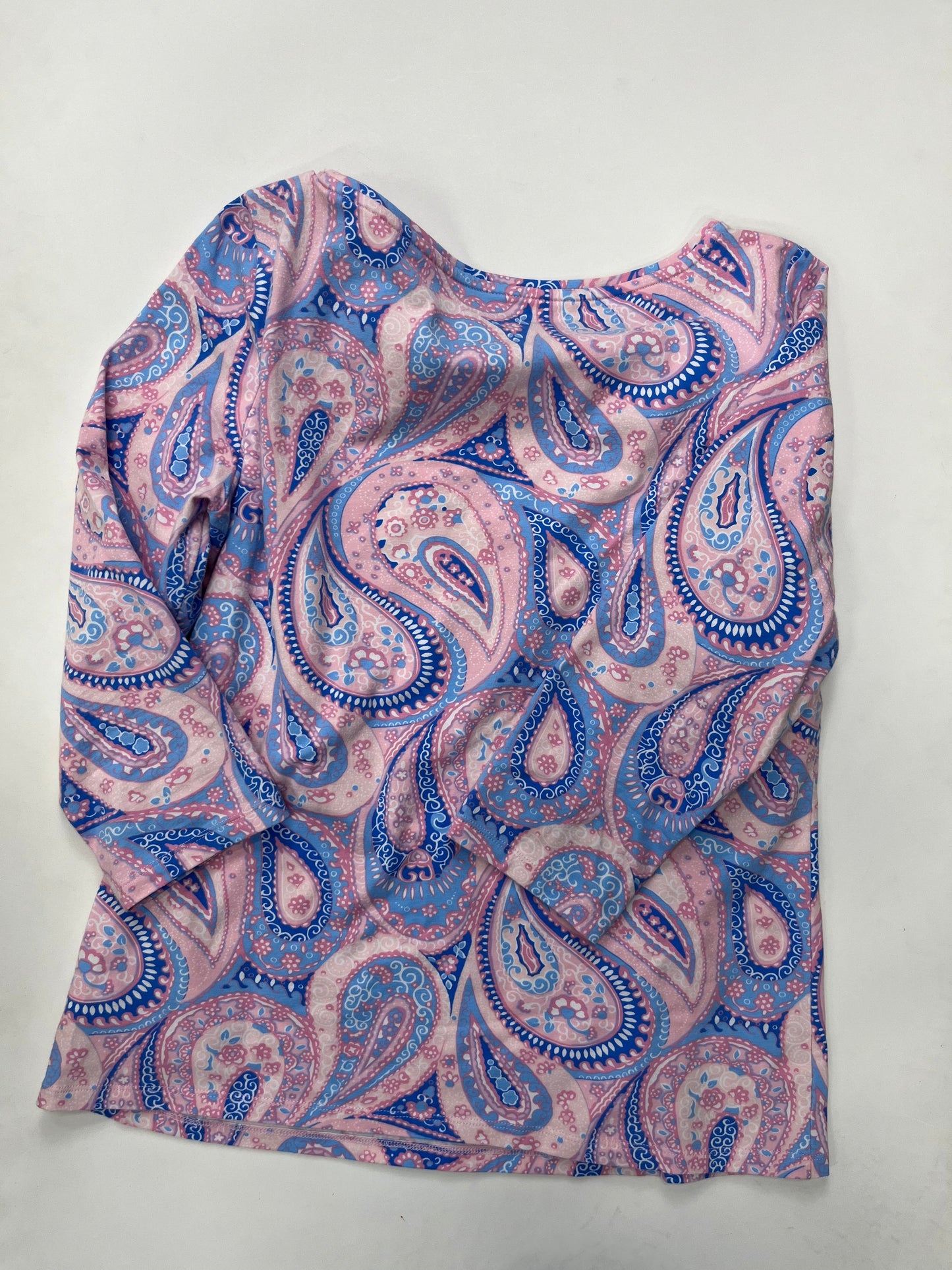 Pink Top Long Sleeve Talbots, Size Petite Medium