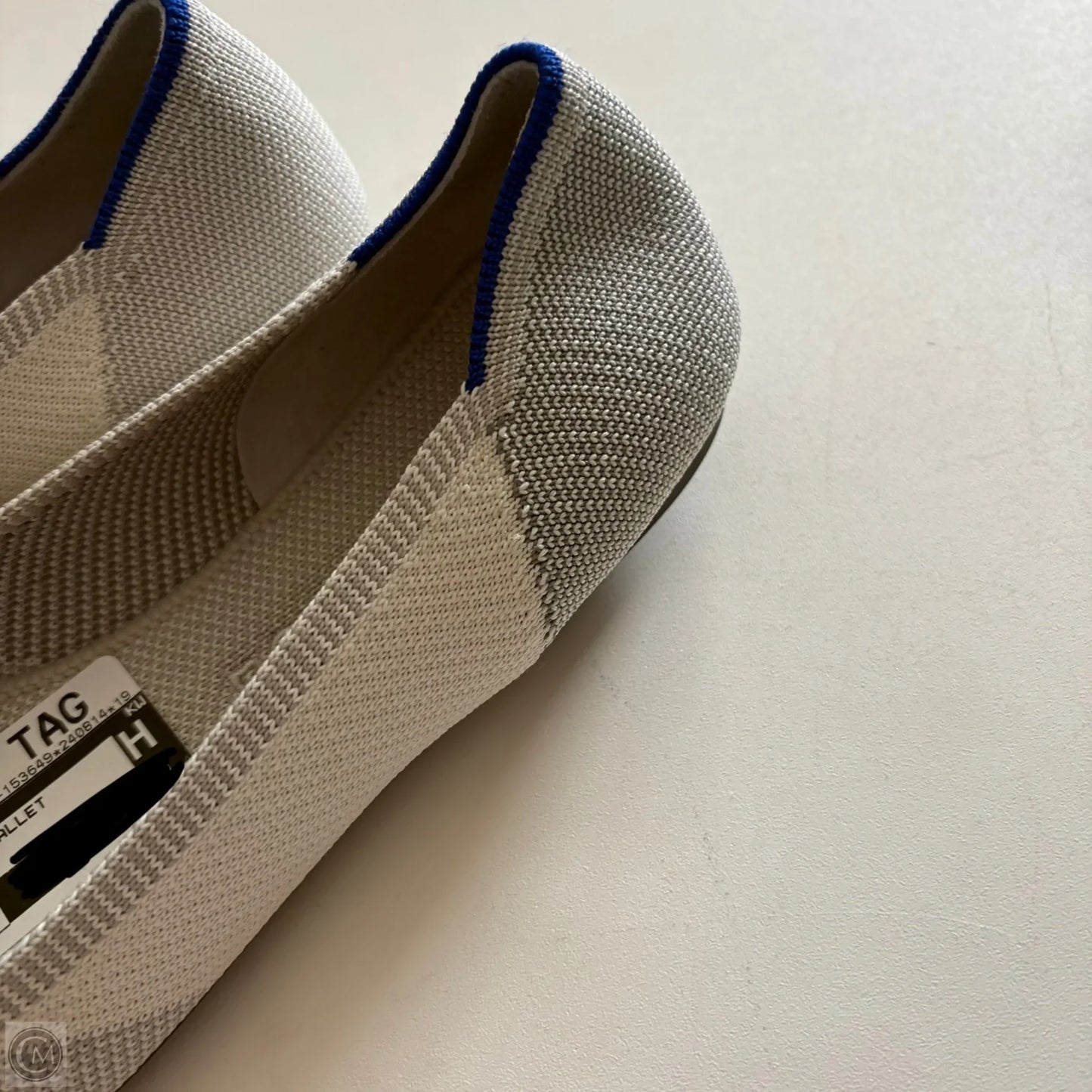 Shoes Flats Ballet By Rothys In Grey, Size: 7.5