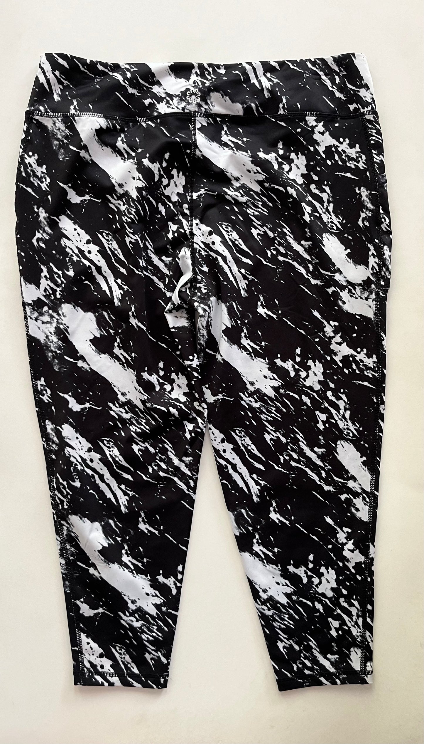 Athletic Leggings By Pro Player In Black, Size: 2x