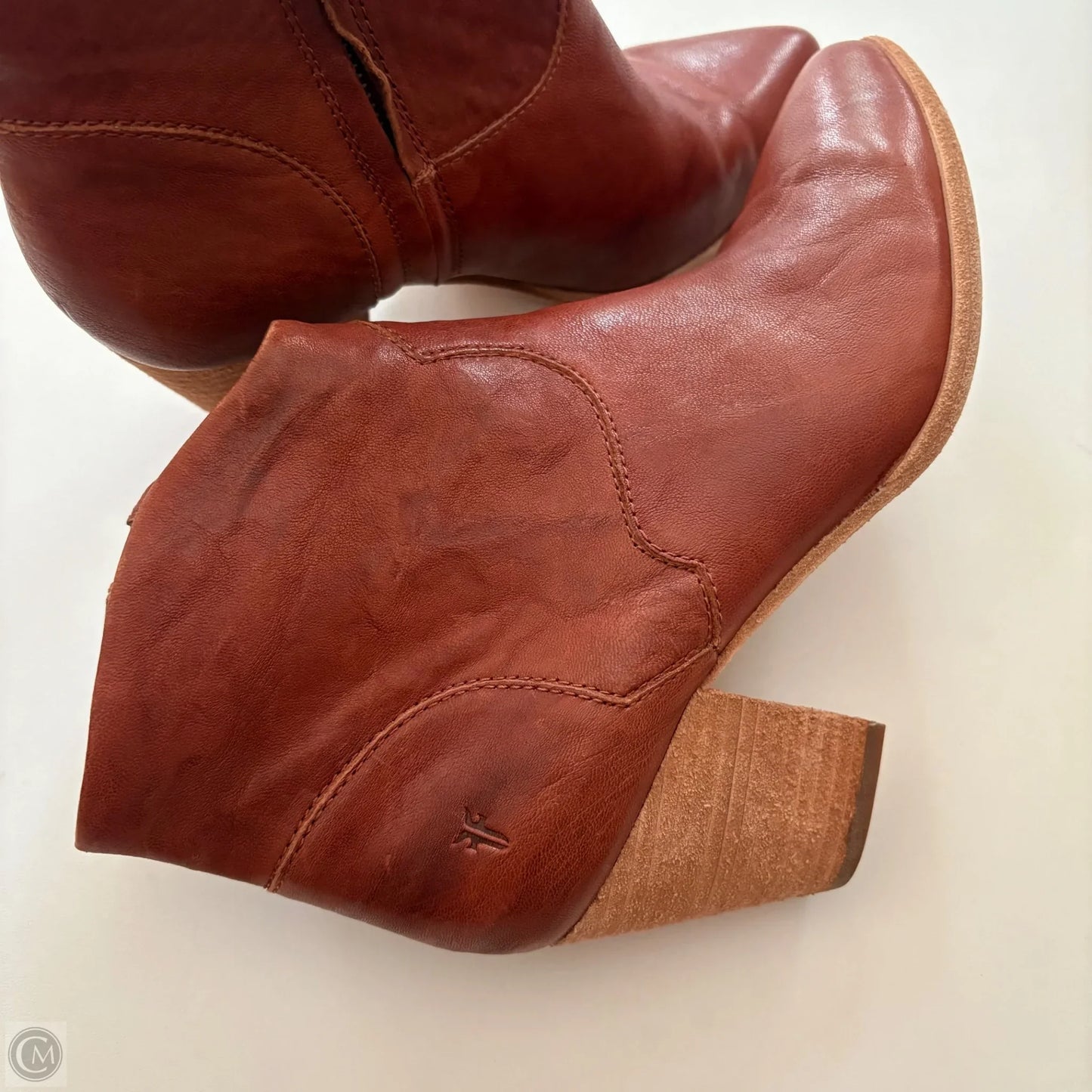 Shoes Heels Block By Frye In Brown, Size: 9