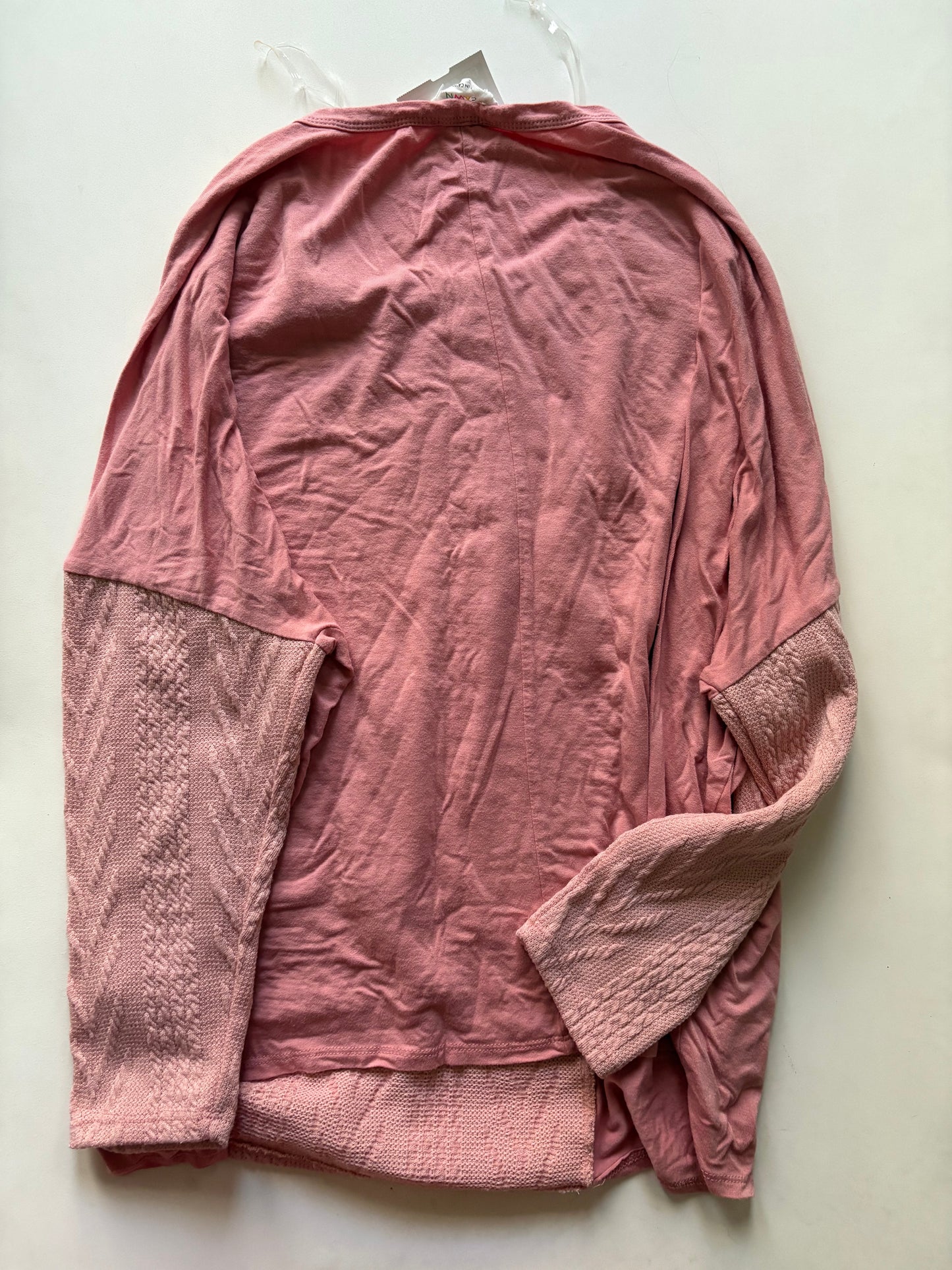 Top Long Sleeve By Fantastic Fawn In Pink, Size: M