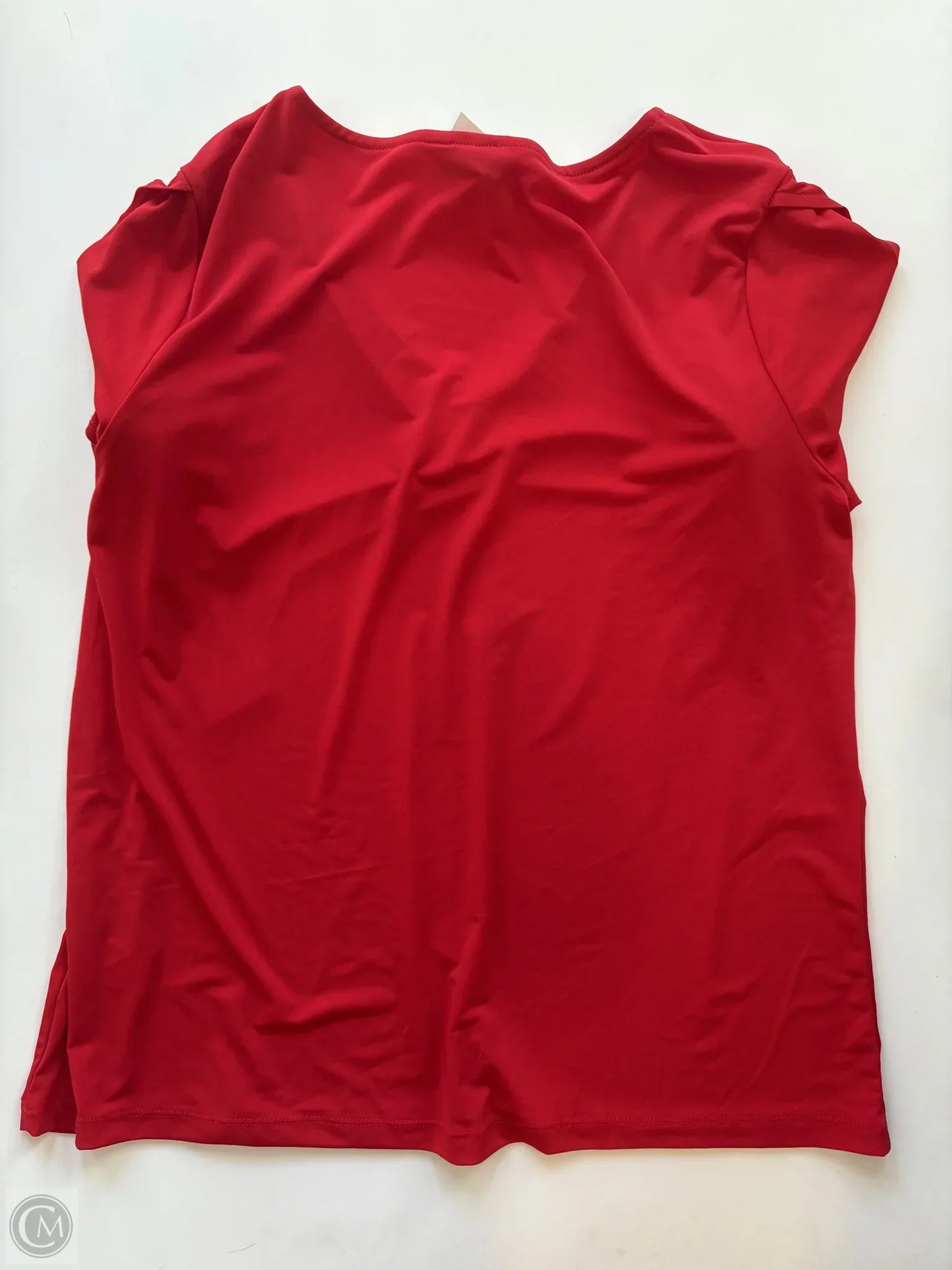 Blouse Short Sleeve By Liz Claiborne Size: L