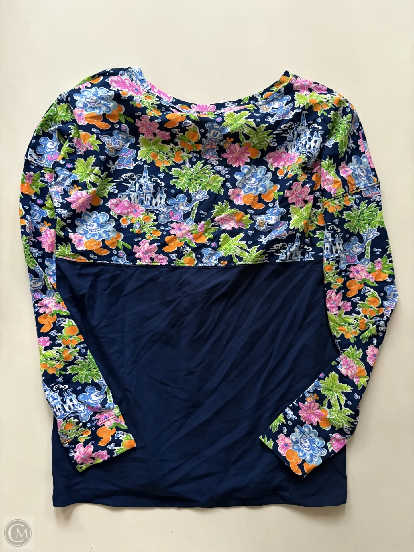 Top Long Sleeve Designer By Lilly Pulitzer In Multi-colored, Size: Xxs