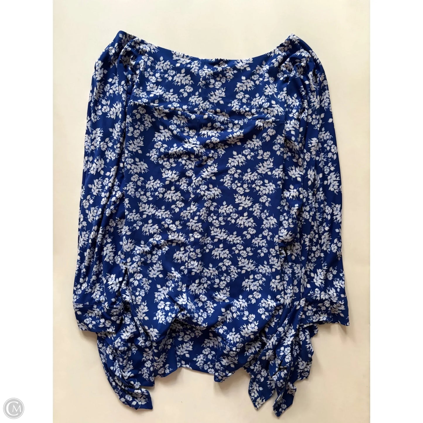 Blouse Long Sleeve By Limited In Floral Print, Size: 3x