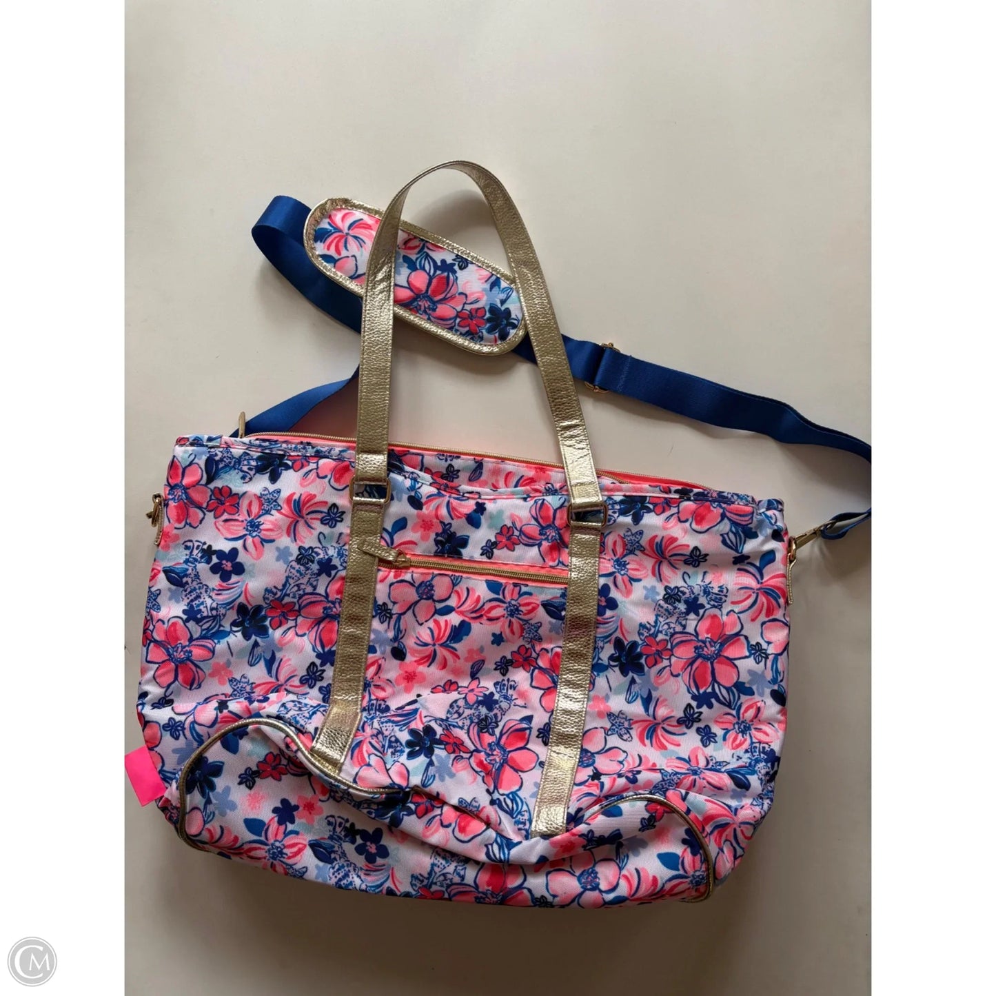 Handbag Designer By Lilly Pulitzer, Size: Large