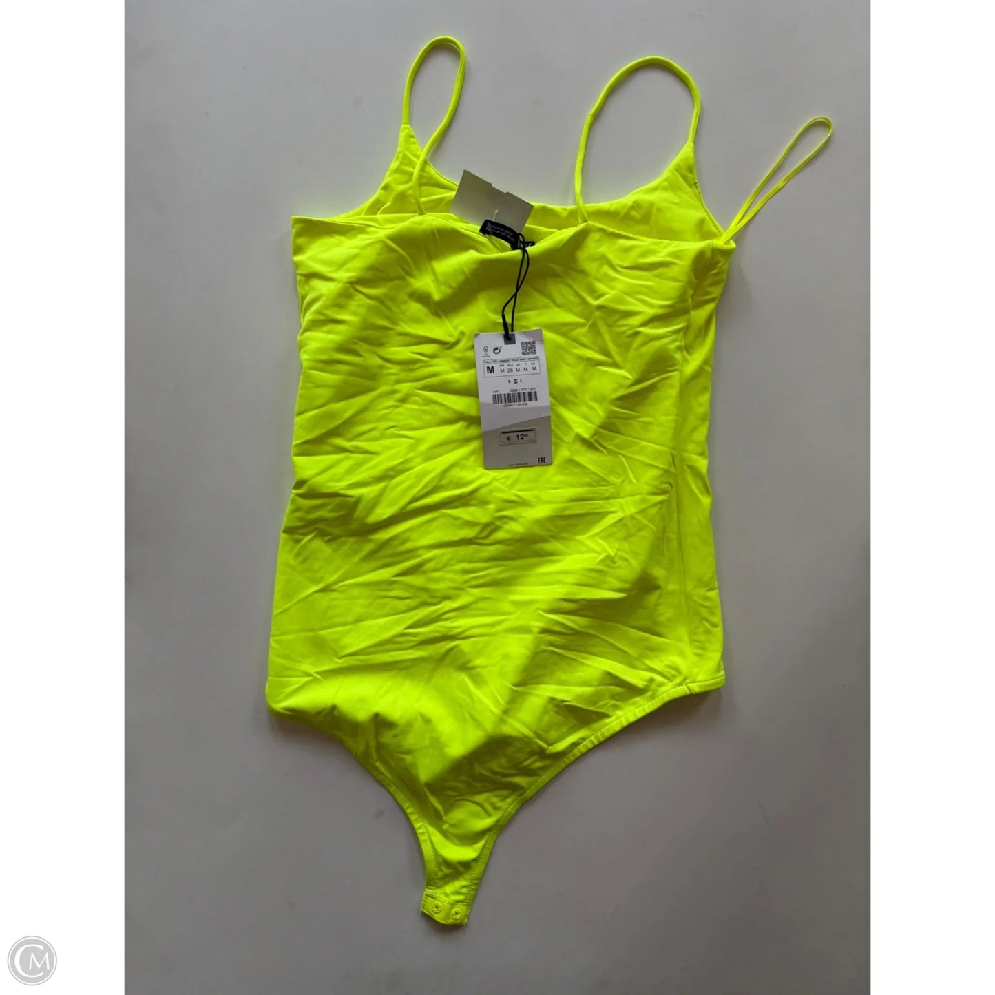 Bodysuit By Zara In Yellow, Size: M