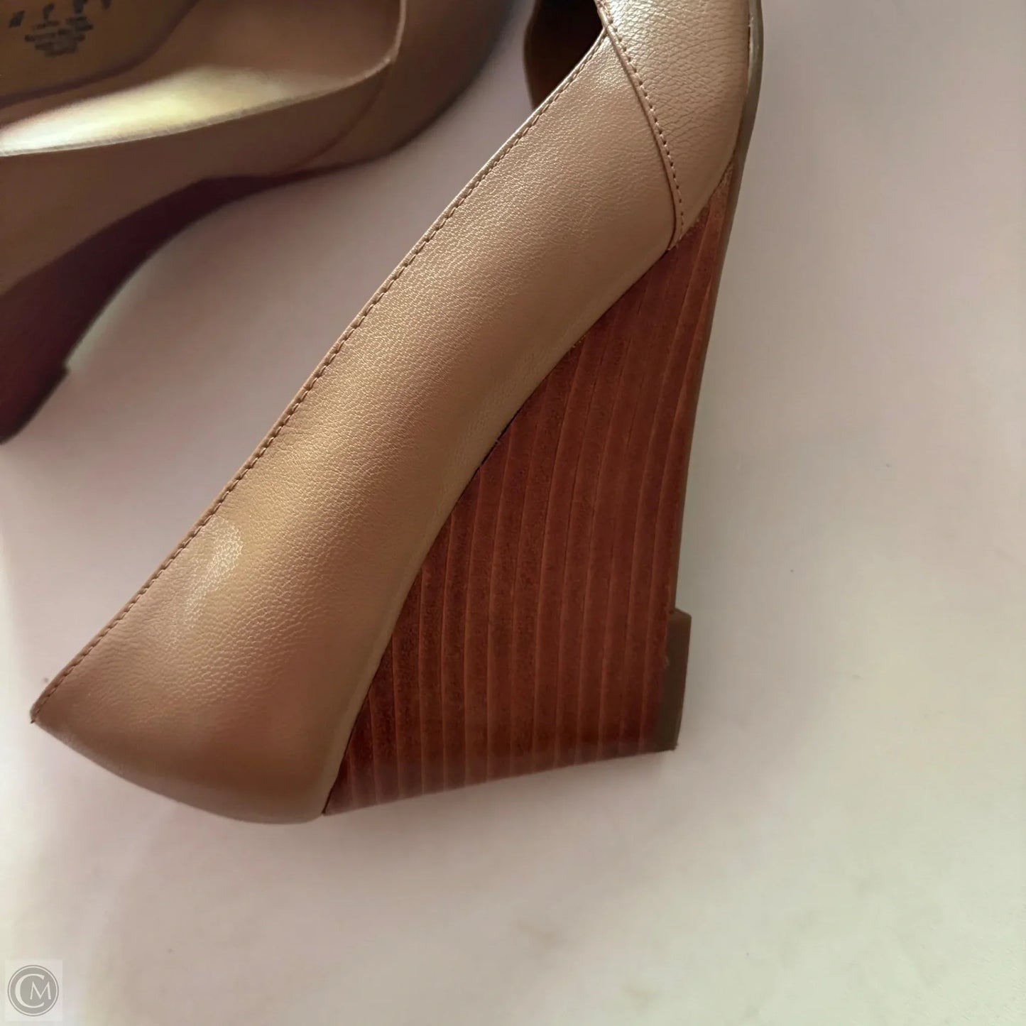 Shoes Heels Block By Franco Sarto In Tan, Size: 8