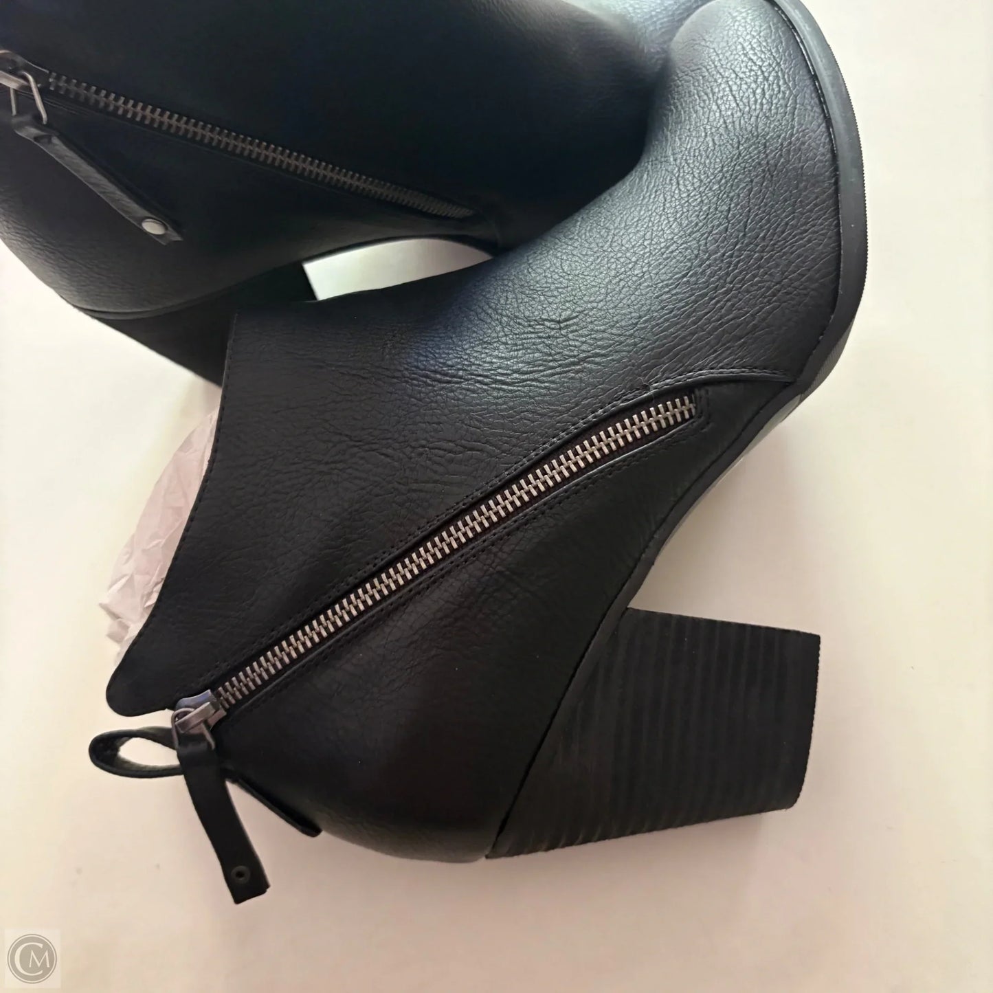 Boots Ankle Heels By Torrid In Black, Size: 12